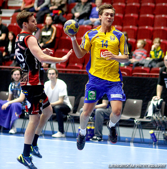 Träningsmatch Sverige U20-AG Köpenhamn/HK Malmö 24-30,herr,Malmö Arena,Malmö,Sverige,Handboll,,2012,46367