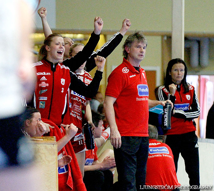 Skövde HF-Lugi HF 1/4-final 2 31-33,dam,Skövde Idrottshall,Skövde,Sverige,Handboll,,2012,51053