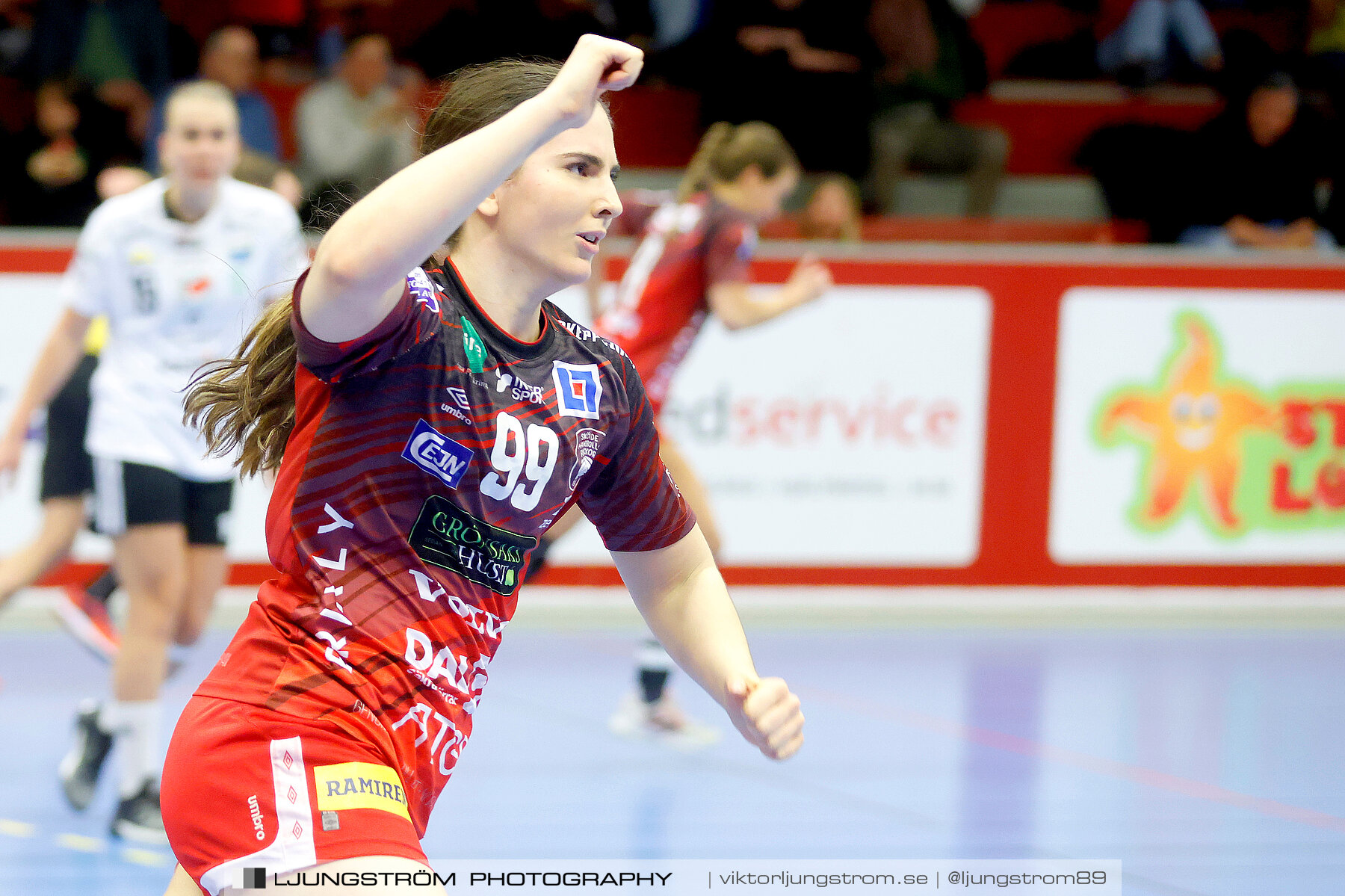 Skövde HF-Kungälvs HK 27-34,dam,Skövde Idrottshall,Skövde,Sverige,Handboll,,2022,277469