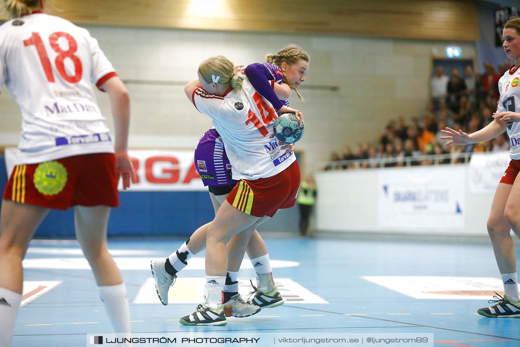 Skara HF-Tyresö Handboll 17-15,dam,Skara Idrottshall,Skara,Sverige,Handboll,,2018,200525