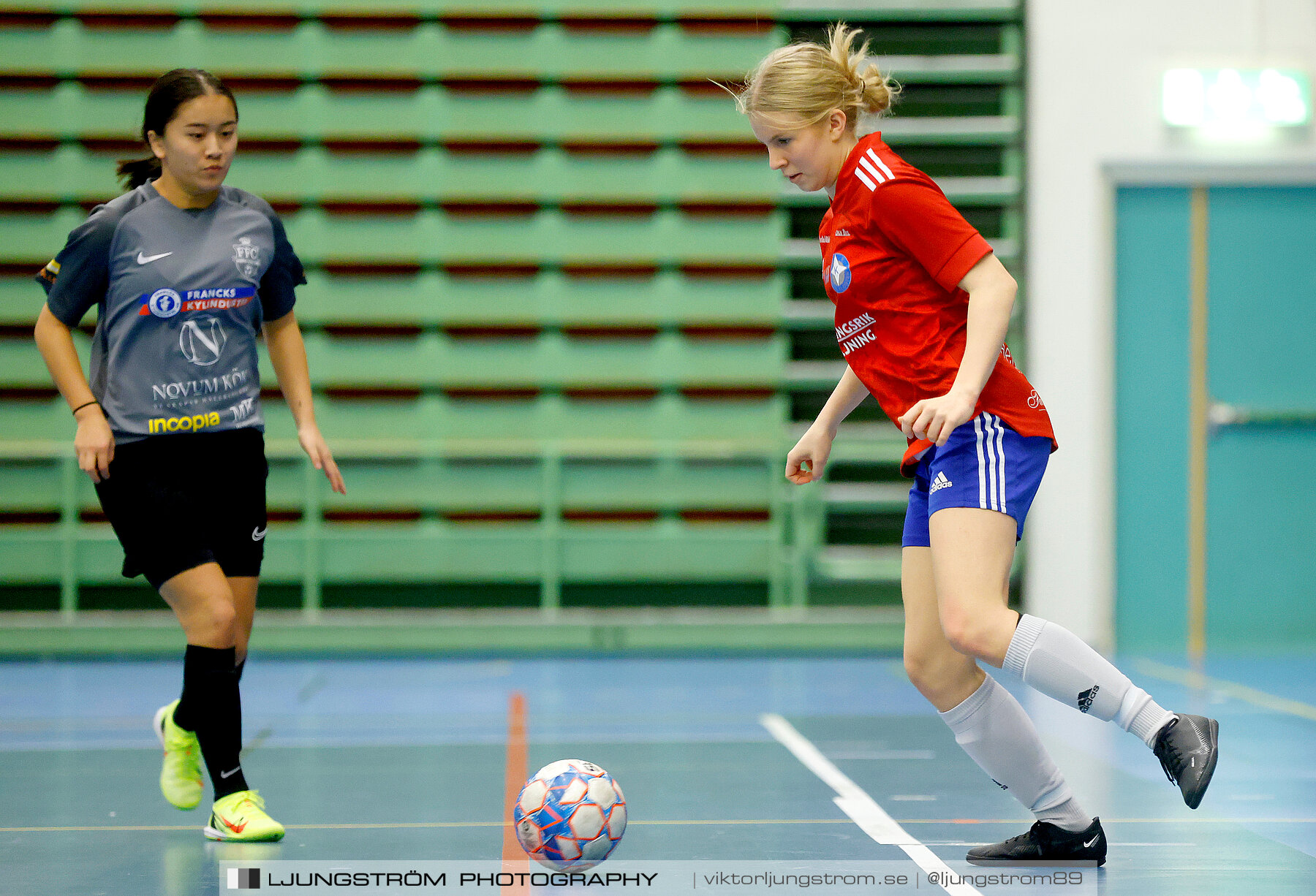 Skövde Futsalcup 2022 Damer Falköping Futsal Club-IFK Wreta Kloster 2 4-0,dam,Arena Skövde,Skövde,Sverige,Futsal,,2022,297535