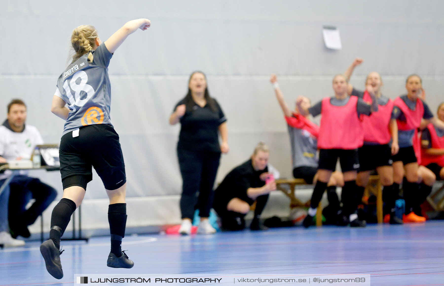 Skövde Futsalcup 2022 Damer Falköping Futsal Club-IFK Wreta Kloster 2 4-0,dam,Arena Skövde,Skövde,Sverige,Futsal,,2022,297542