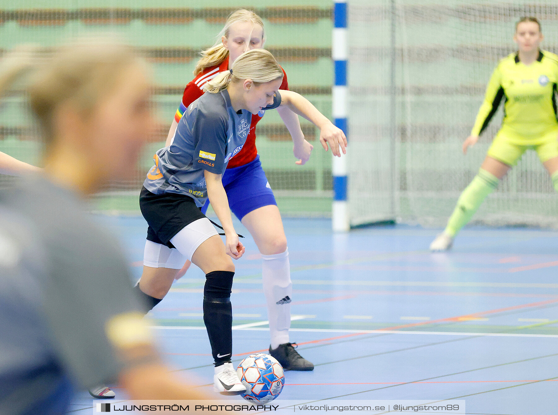 Skövde Futsalcup 2022 Damer Falköping Futsal Club-IFK Wreta Kloster 2 4-0,dam,Arena Skövde,Skövde,Sverige,Futsal,,2022,297611