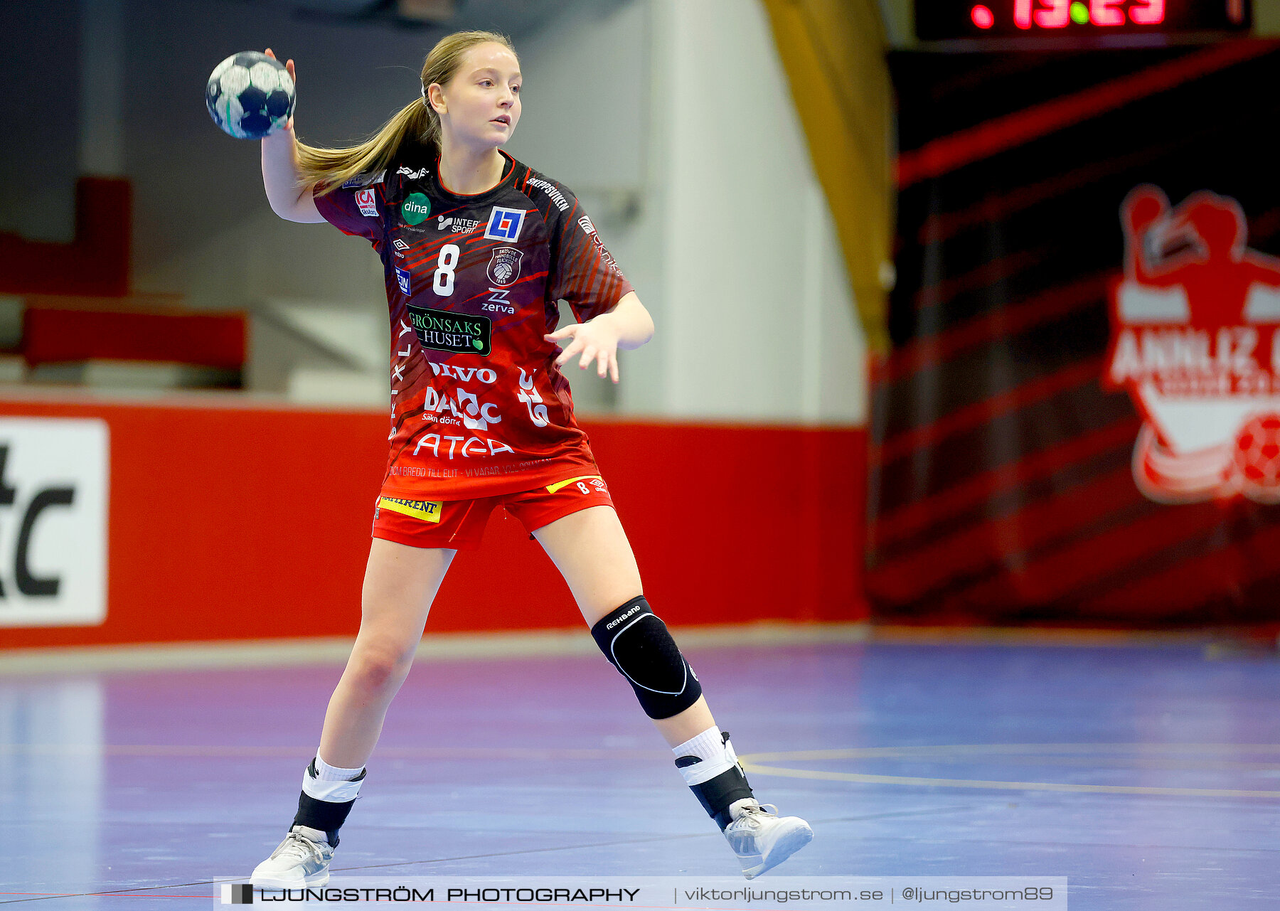 USM F18 Steg 3 Skövde HF-IK Baltichov 17-20,dam,Skövde Idrottshall,Skövde,Sverige,Ungdoms-SM,Handboll,2023,302953