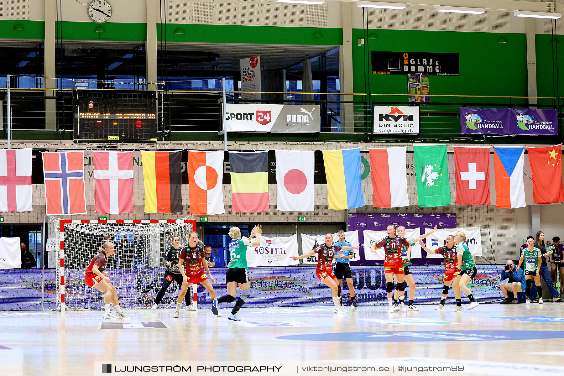 Generation Handball Silkeborg-Voel KFUM-Skövde HF 29-25,dam,Biocirc Arena,Viborg,Danmark,Handboll,,2023,313339