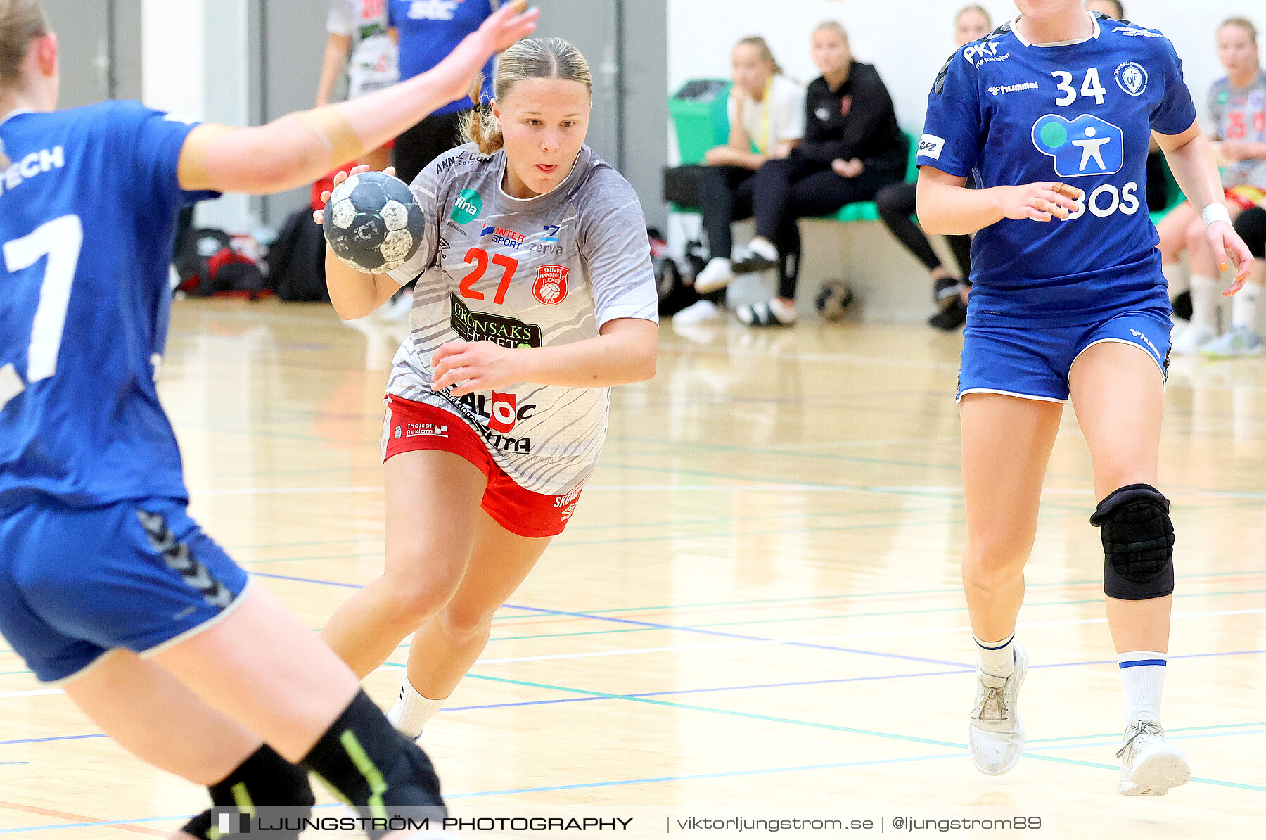 Generation Handball U20 Skövde HF-Oppsal Håndball 13-16,dam,Sørensen & Lynggaard Arena,Viborg,Danmark,Handboll,,2023,313475