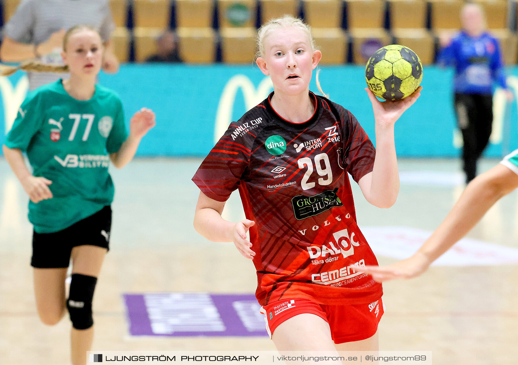 Generation Handball U17 Skövde HF-Viborg HK 1 14-16,dam,Biocirc Arena,Viborg,Danmark,Handboll,,2023,313639