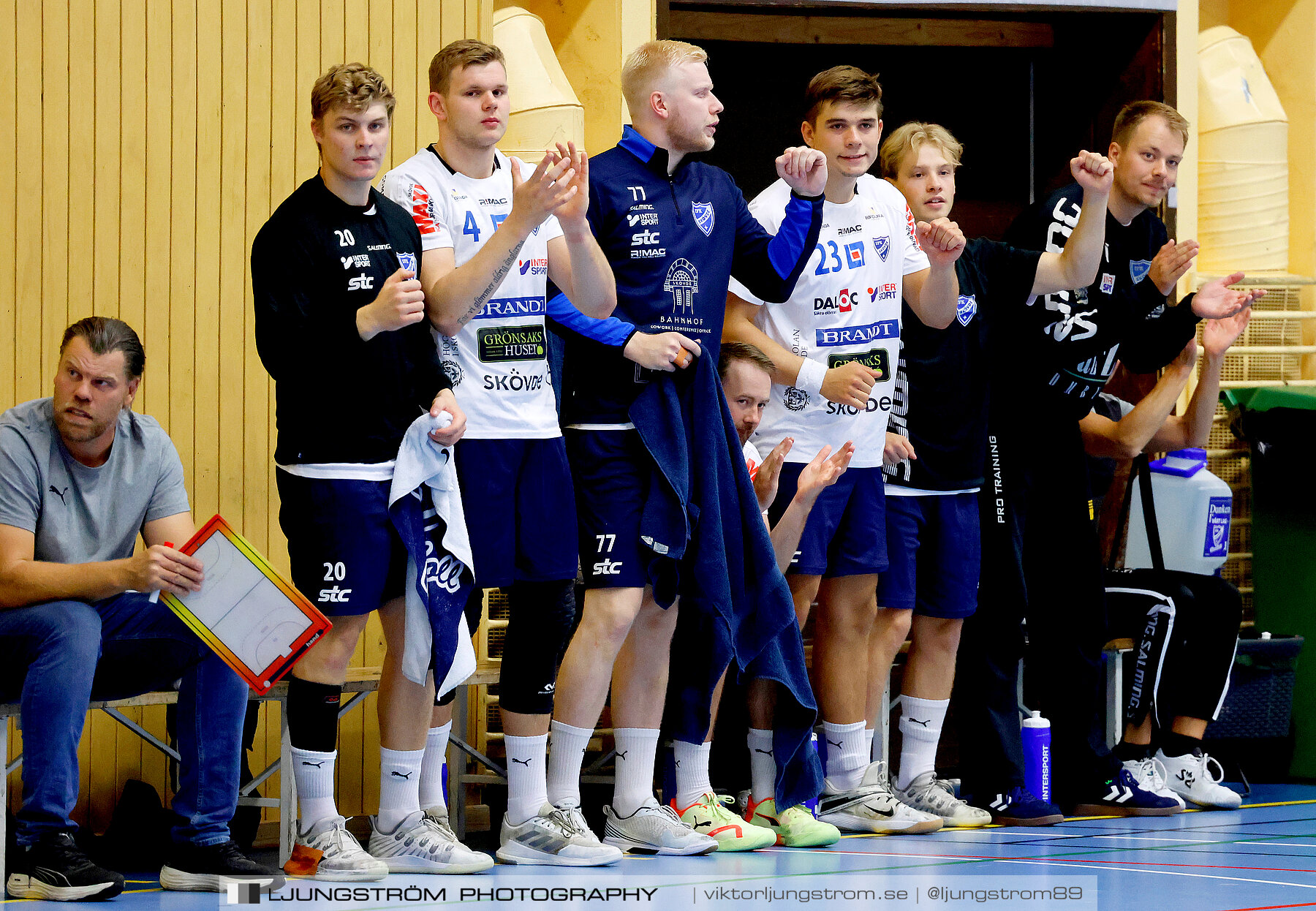 Träningsmatch IFK Skövde HK-Halden Topphåndball 28-25,herr,Arena Skövde,Skövde,Sverige,Handboll,,2023,313774