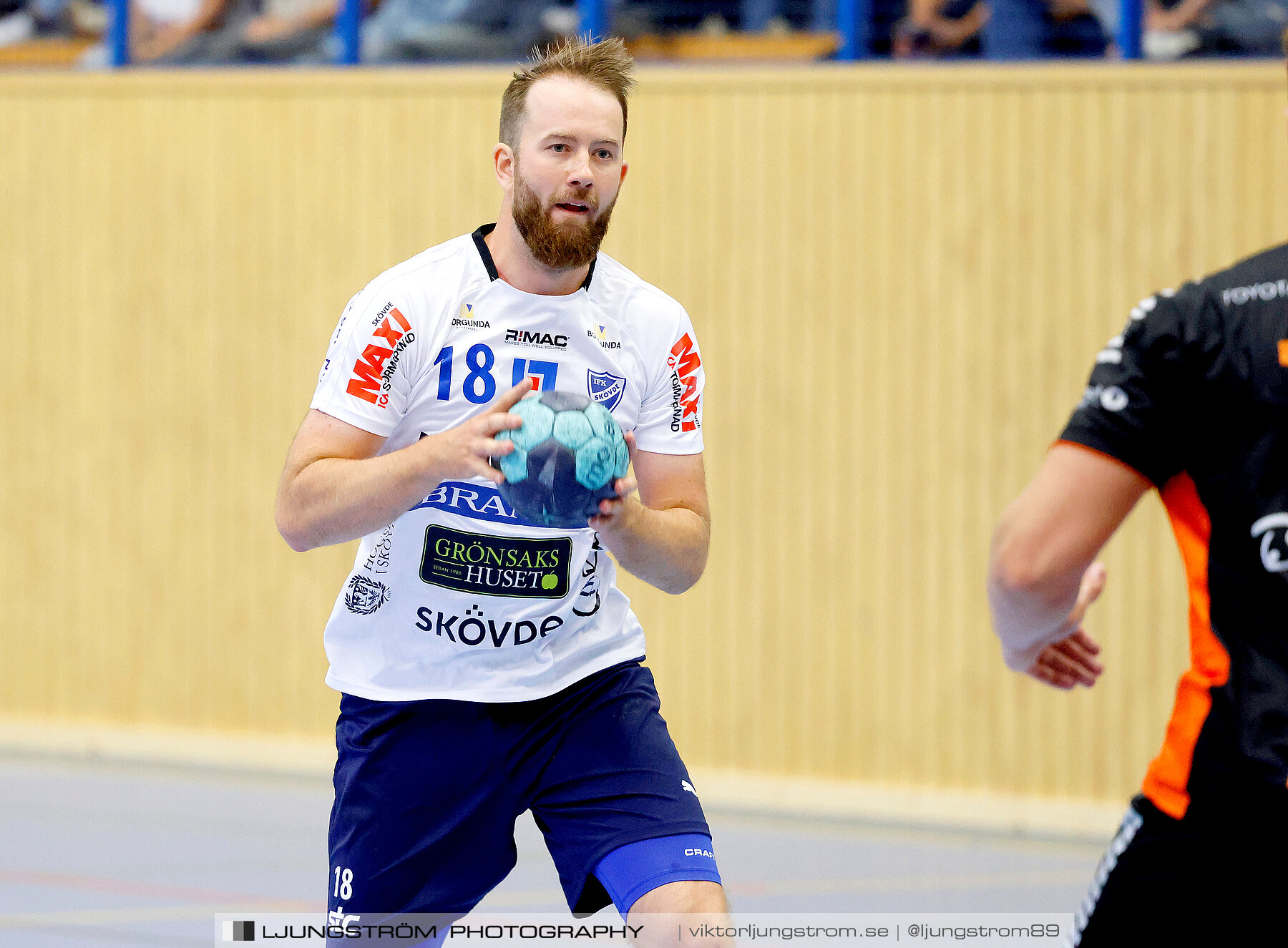 Träningsmatch IFK Skövde HK-Halden Topphåndball 28-25,herr,Arena Skövde,Skövde,Sverige,Handboll,,2023,313825