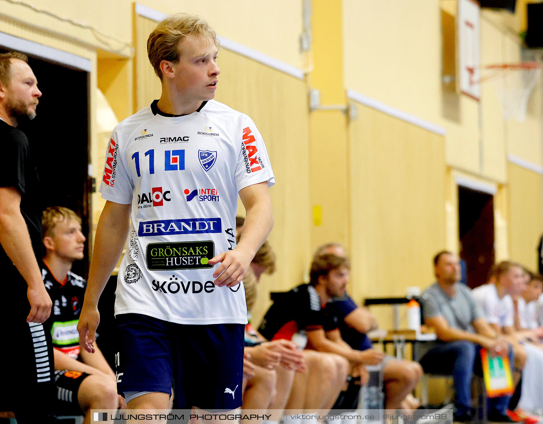 Träningsmatch IFK Skövde HK-Halden Topphåndball 28-25,herr,Arena Skövde,Skövde,Sverige,Handboll,,2023,313836