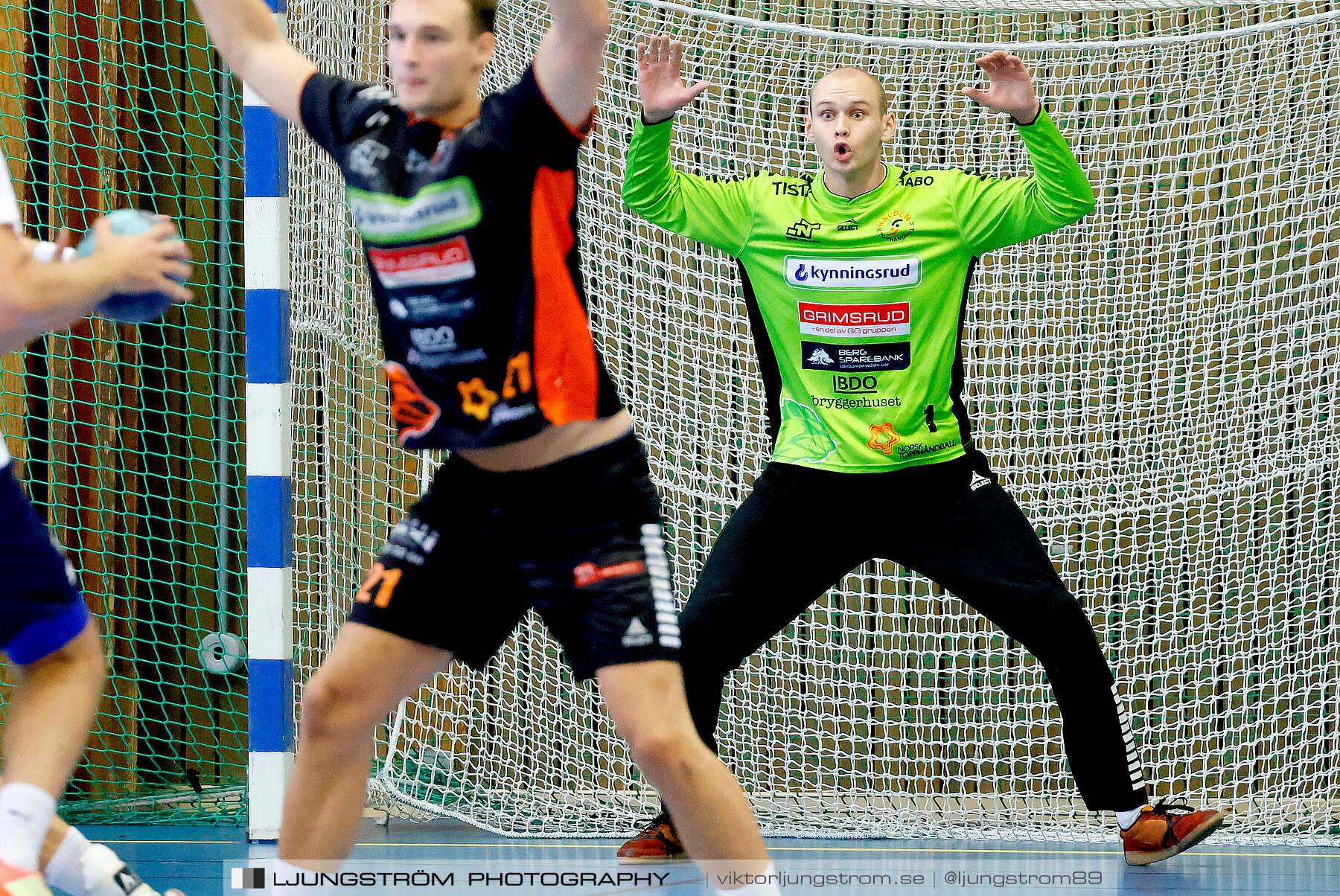 Träningsmatch IFK Skövde HK-Halden Topphåndball 28-25,herr,Arena Skövde,Skövde,Sverige,Handboll,,2023,313878