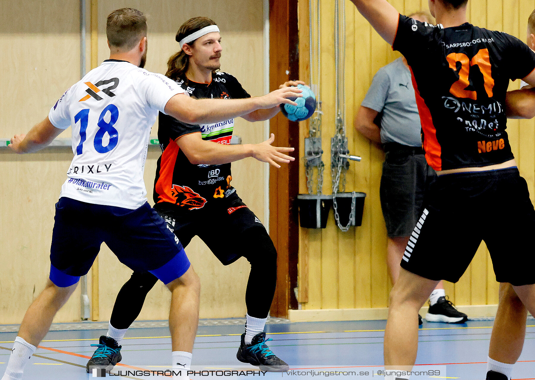 Träningsmatch IFK Skövde HK-Halden Topphåndball 28-25,herr,Arena Skövde,Skövde,Sverige,Handboll,,2023,313883