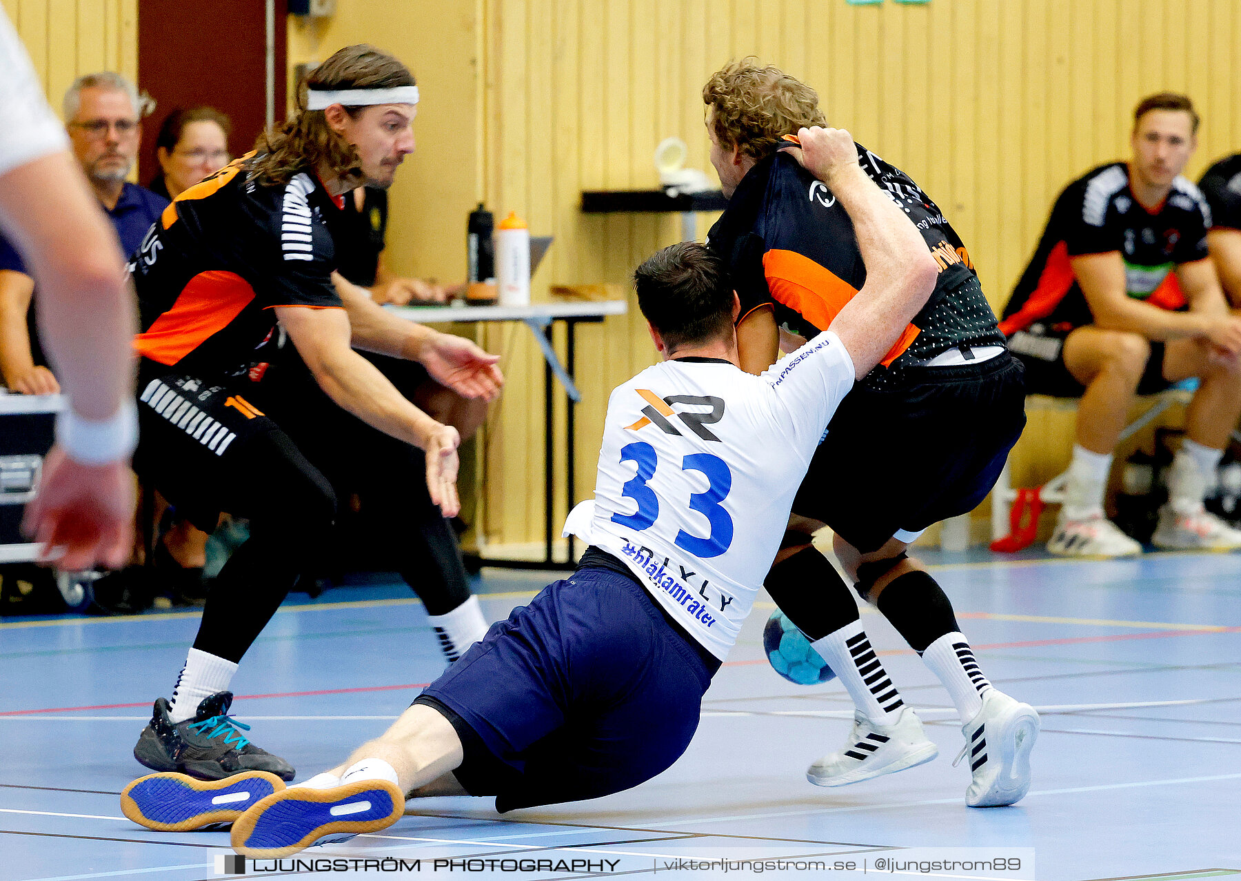 Träningsmatch IFK Skövde HK-Halden Topphåndball 28-25,herr,Arena Skövde,Skövde,Sverige,Handboll,,2023,314078