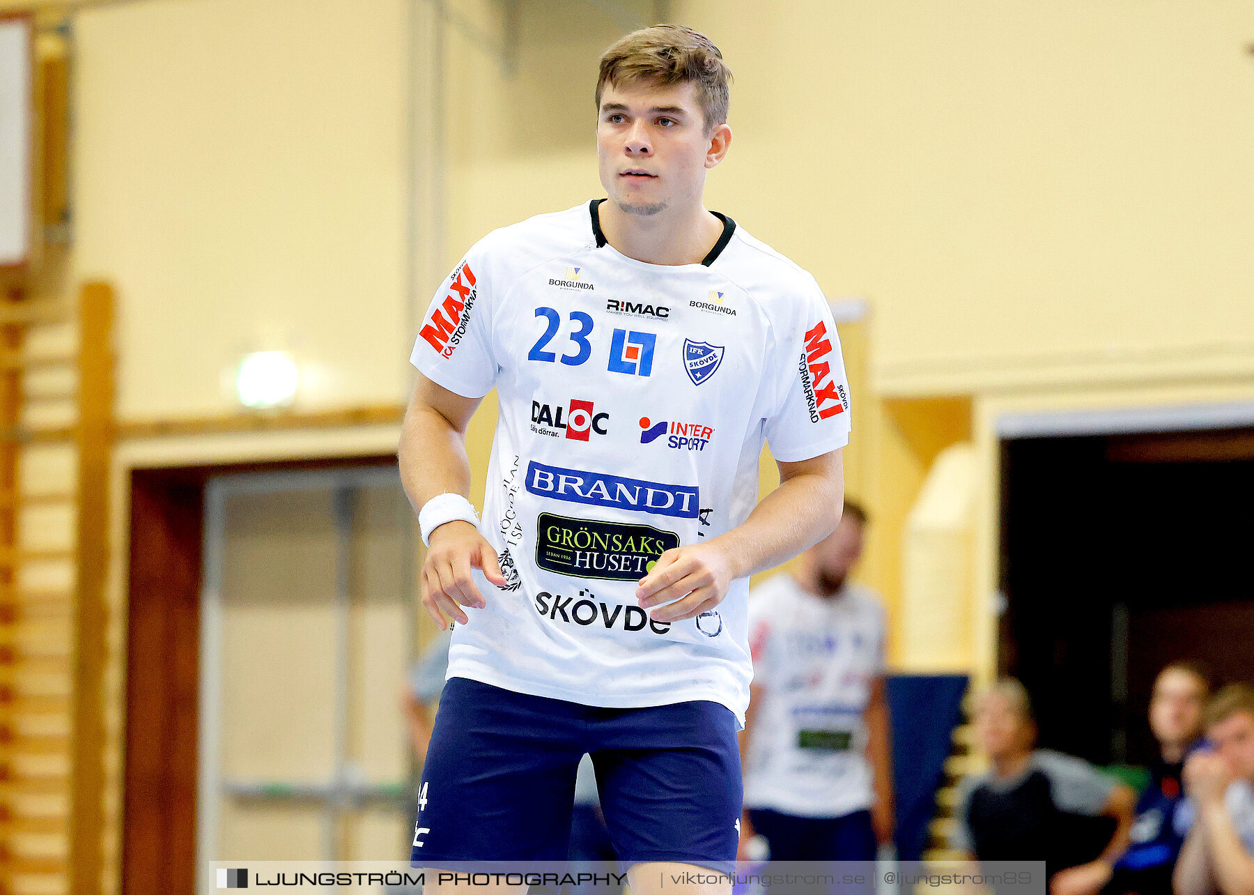 Träningsmatch IFK Skövde HK-Halden Topphåndball 28-25,herr,Arena Skövde,Skövde,Sverige,Handboll,,2023,314168