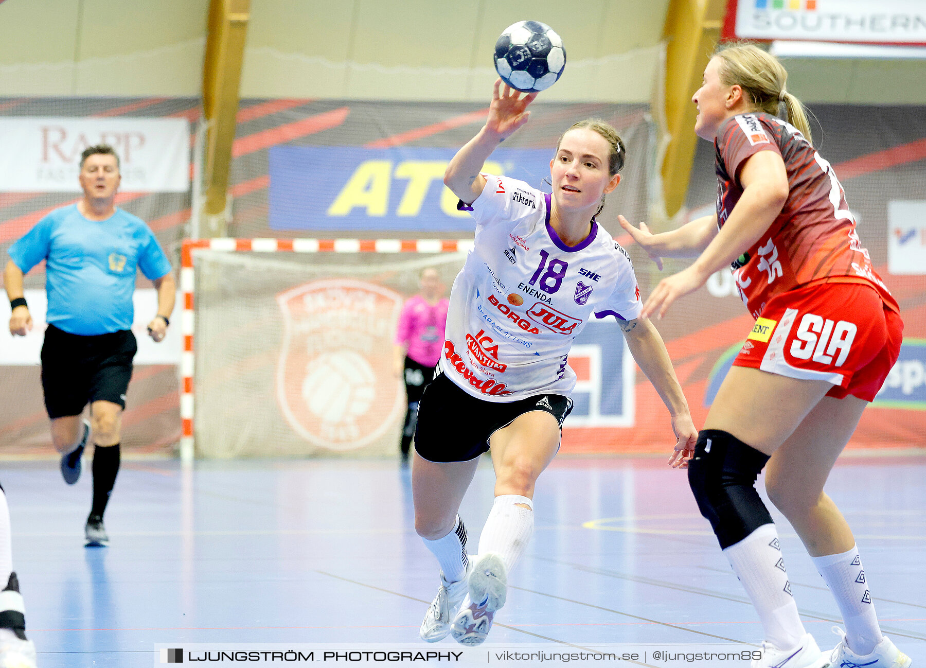 Annliz Cup Superelit Skövde HF-Skara HF 27-22,dam,Skövde Idrottshall,Skövde,Sverige,Handboll,,2023,314485