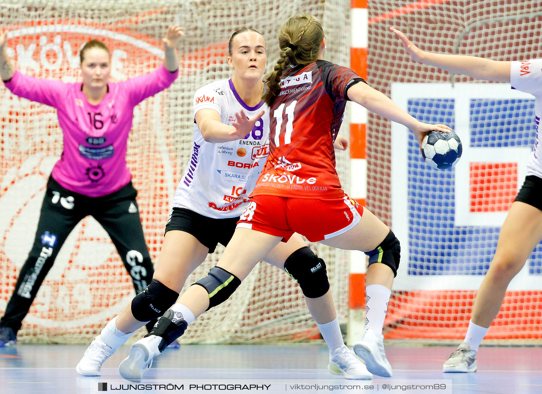 Annliz Cup Superelit Skövde HF-Skara HF 27-22,dam,Skövde Idrottshall,Skövde,Sverige,Handboll,,2023,314511