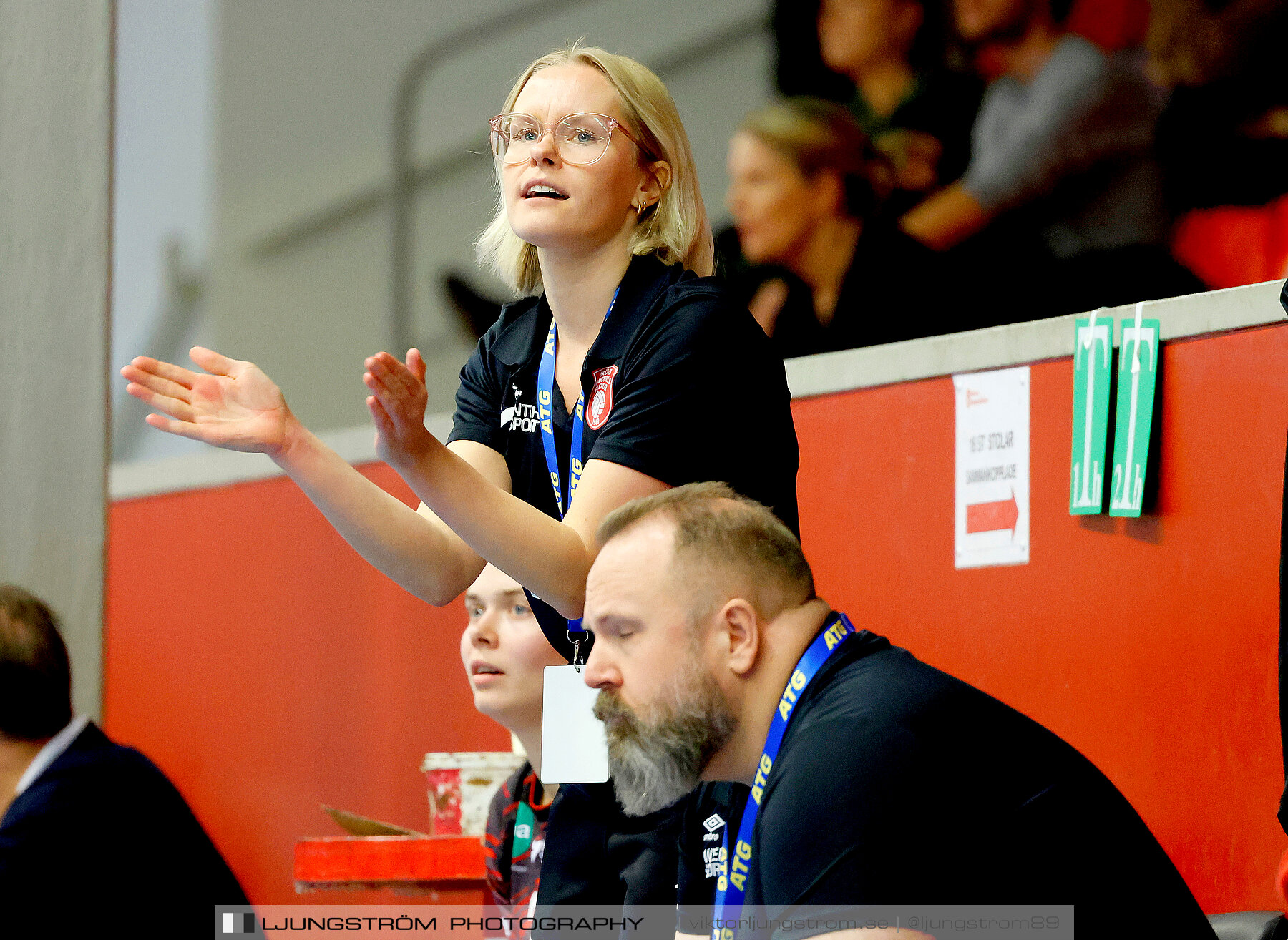 ATG Svenska Cupen 1/8-final 2 Skövde HF-OV Helsingborg HK 34-19,dam,Skövde Idrottshall,Skövde,Sverige,Handboll,,2023,318882