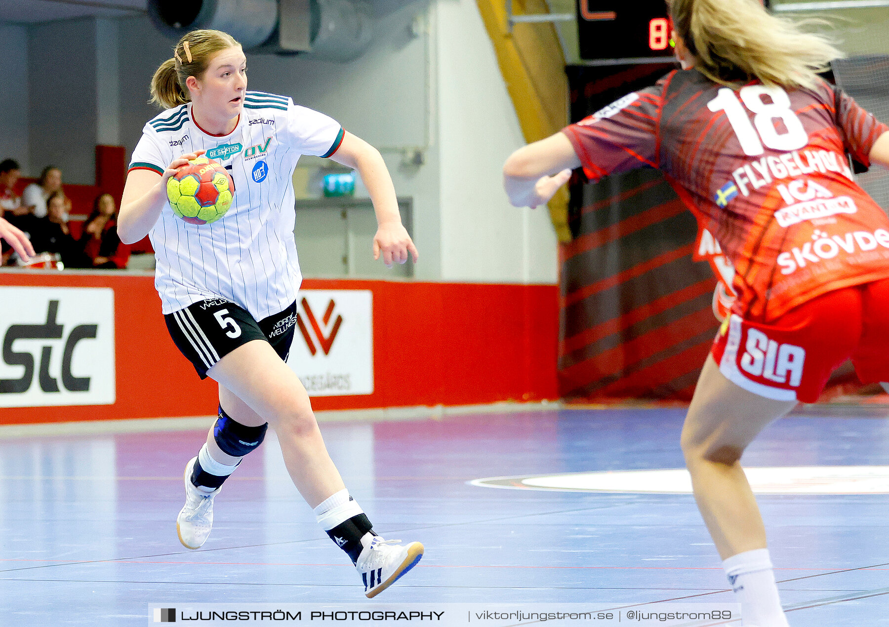 ATG Svenska Cupen 1/8-final 2 Skövde HF-OV Helsingborg HK 34-19,dam,Skövde Idrottshall,Skövde,Sverige,Handboll,,2023,318887