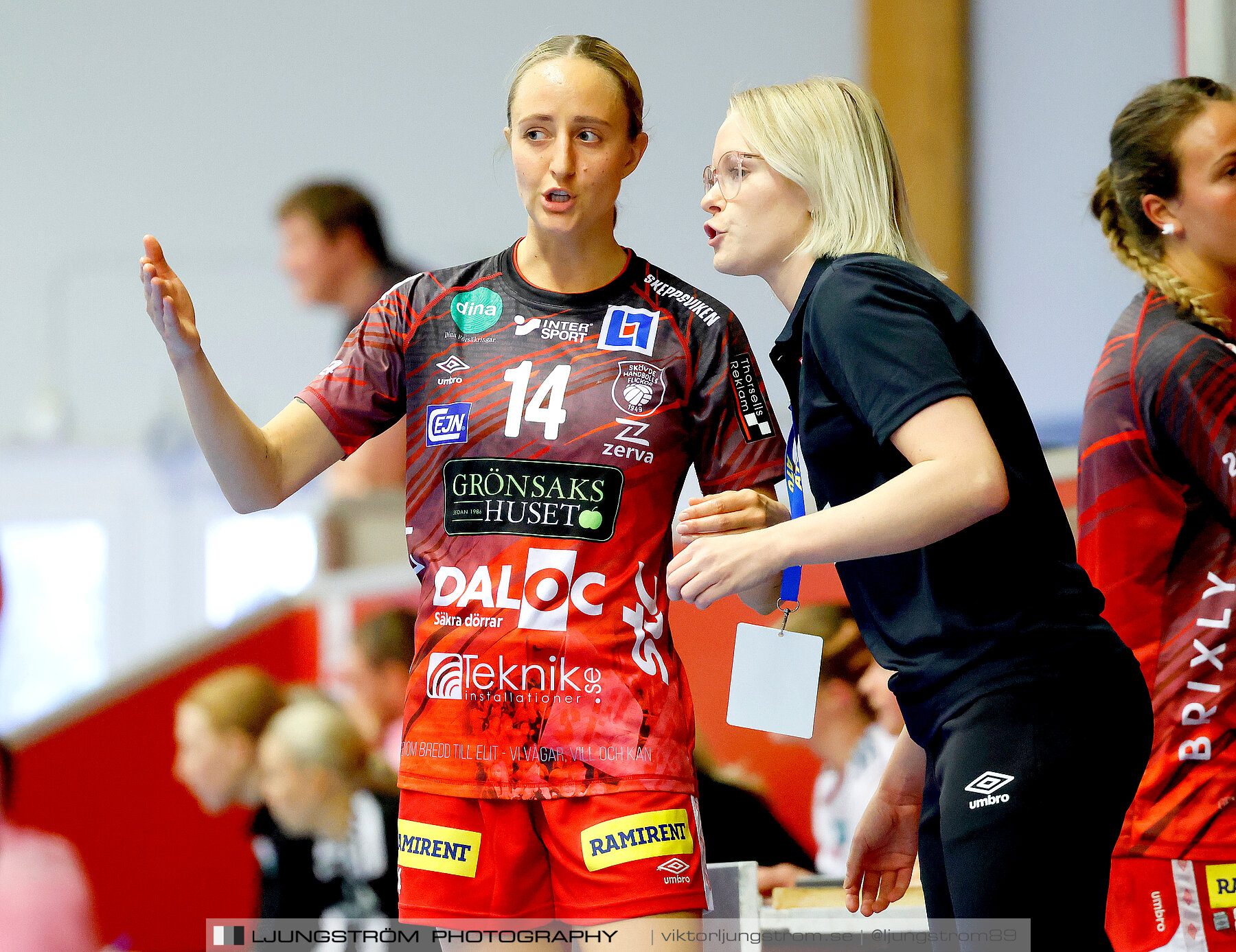 ATG Svenska Cupen 1/8-final 2 Skövde HF-OV Helsingborg HK 34-19,dam,Skövde Idrottshall,Skövde,Sverige,Handboll,,2023,318896