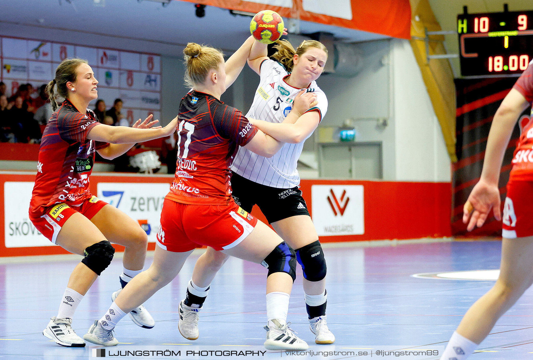 ATG Svenska Cupen 1/8-final 2 Skövde HF-OV Helsingborg HK 34-19,dam,Skövde Idrottshall,Skövde,Sverige,Handboll,,2023,318929