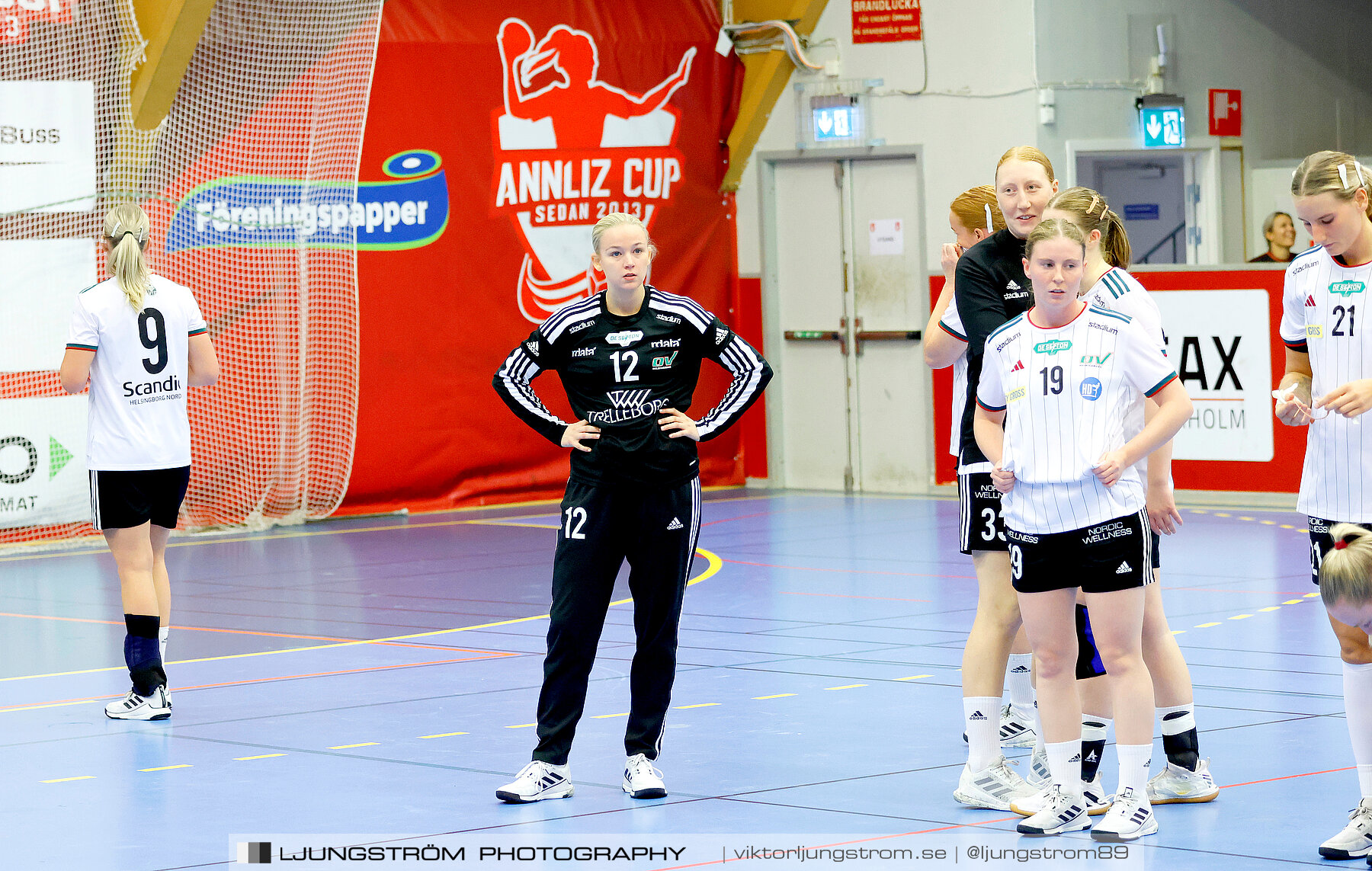 ATG Svenska Cupen 1/8-final 2 Skövde HF-OV Helsingborg HK 34-19,dam,Skövde Idrottshall,Skövde,Sverige,Handboll,,2023,319337