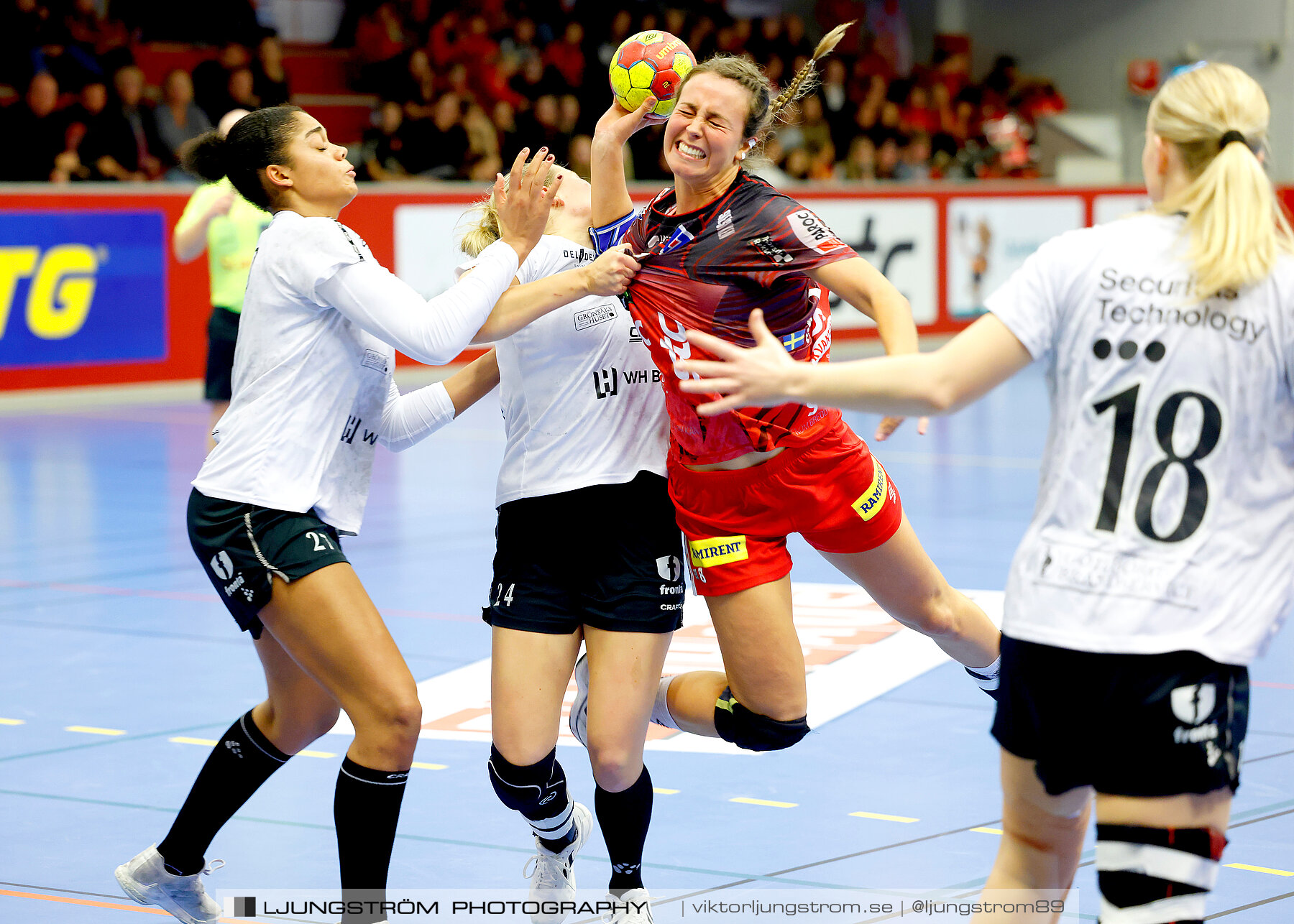 Skövde HF-Önnereds HK 25-24,dam,Skövde Idrottshall,Skövde,Sverige,Handboll,,2023,320753