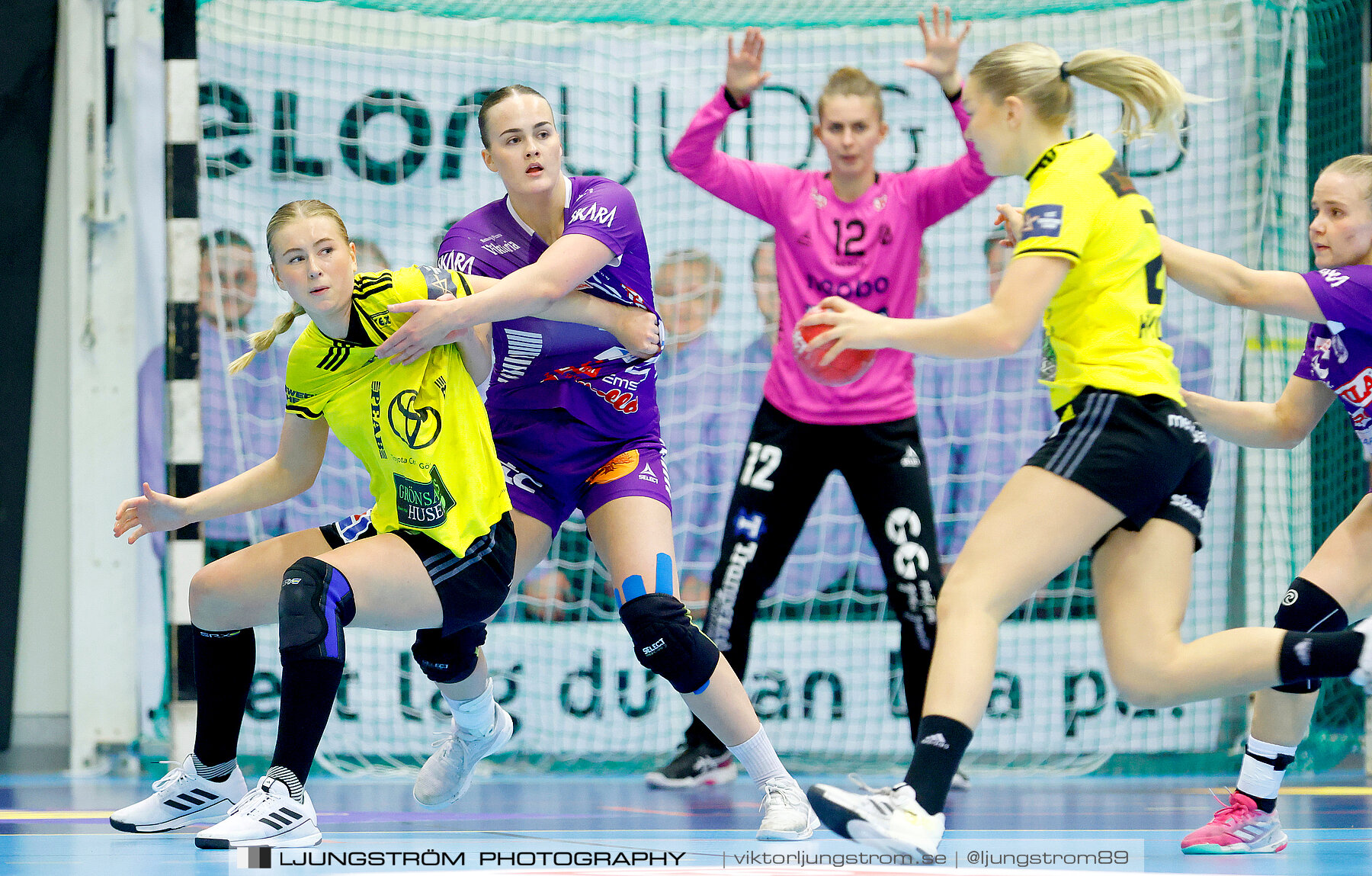 Skara HF-IK Sävehof 22-35,dam,Skara Idrottshall,Skara,Sverige,Handboll,,2023,321102