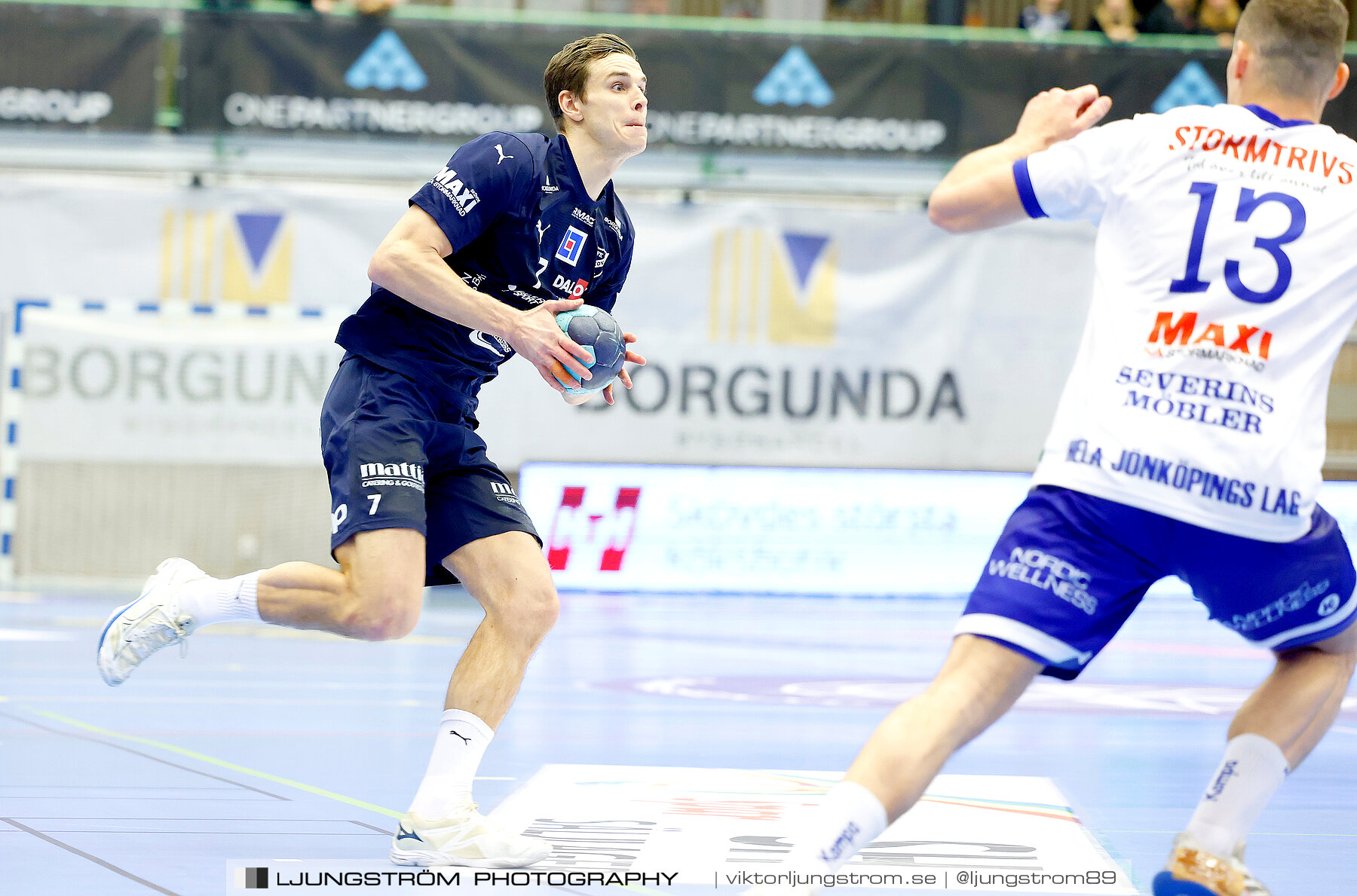 IFK Skövde HK-IF Hallby HK 34-28,herr,Arena Skövde,Skövde,Sverige,Handboll,,2023,321633