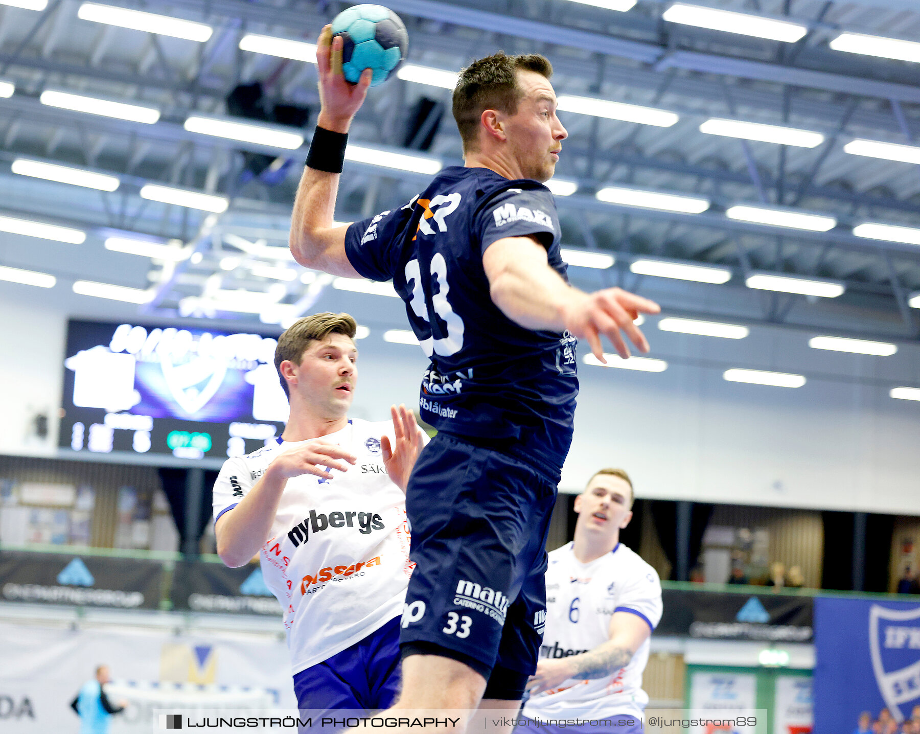 IFK Skövde HK-IF Hallby HK 34-28,herr,Arena Skövde,Skövde,Sverige,Handboll,,2023,321641