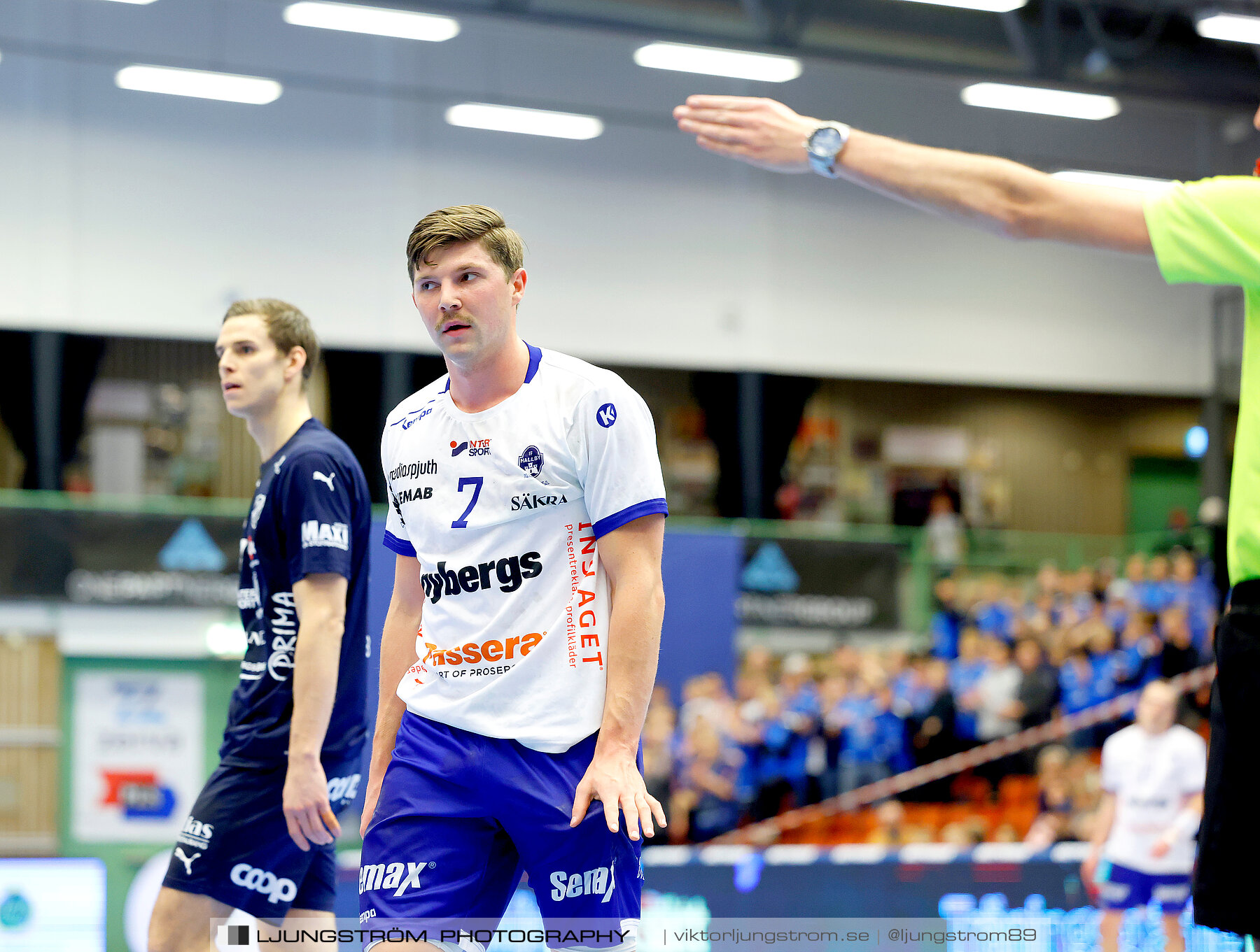 IFK Skövde HK-IF Hallby HK 34-28,herr,Arena Skövde,Skövde,Sverige,Handboll,,2023,321654