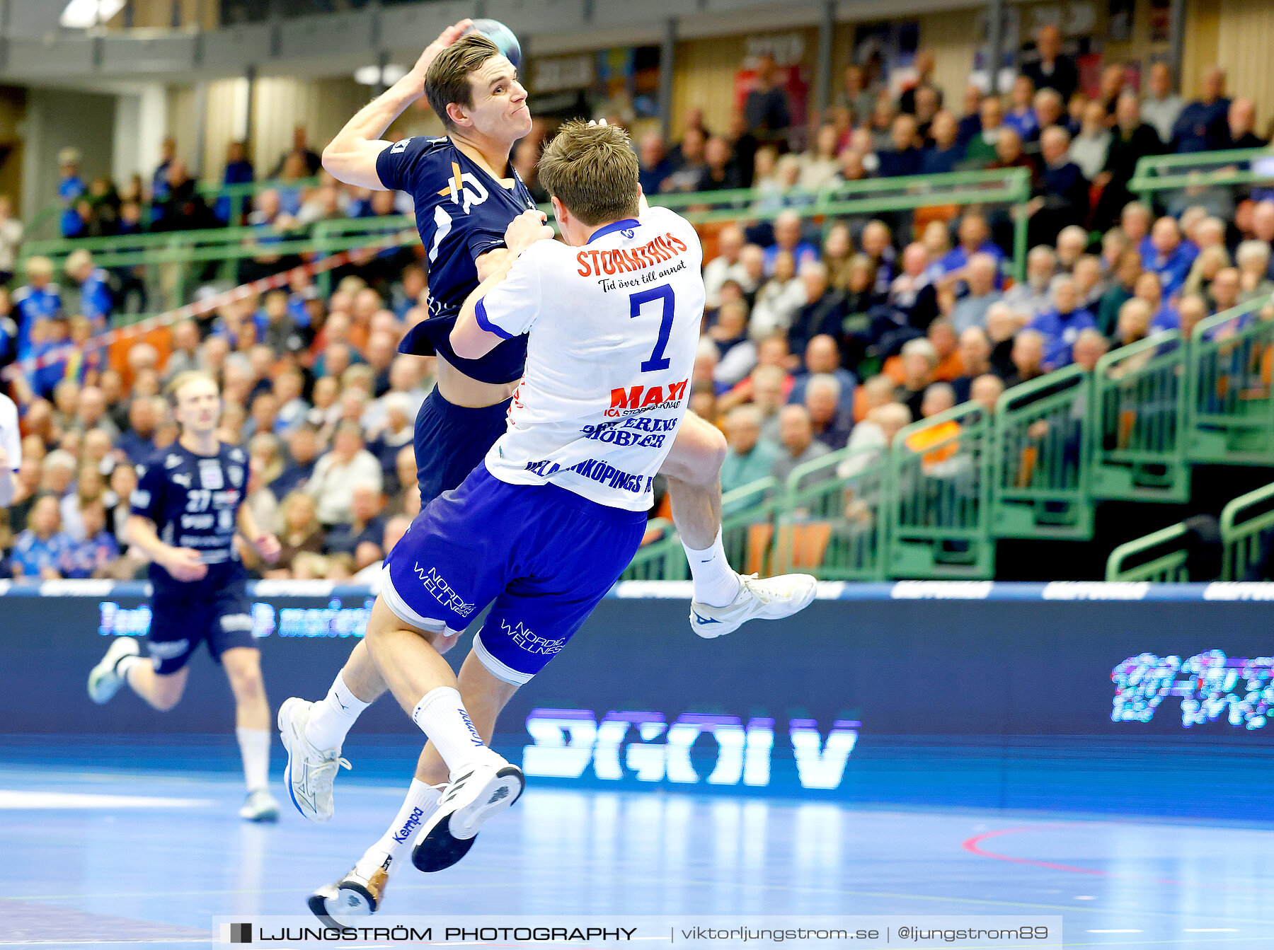 IFK Skövde HK-IF Hallby HK 34-28,herr,Arena Skövde,Skövde,Sverige,Handboll,,2023,321657