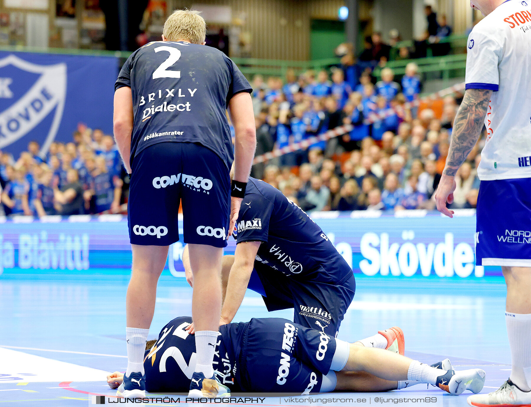 IFK Skövde HK-IF Hallby HK 34-28,herr,Arena Skövde,Skövde,Sverige,Handboll,,2023,321666