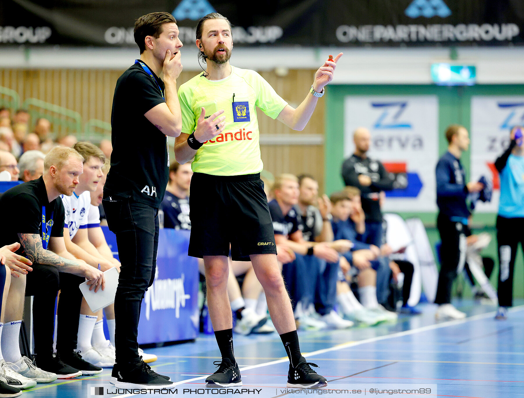 IFK Skövde HK-IF Hallby HK 34-28,herr,Arena Skövde,Skövde,Sverige,Handboll,,2023,321695