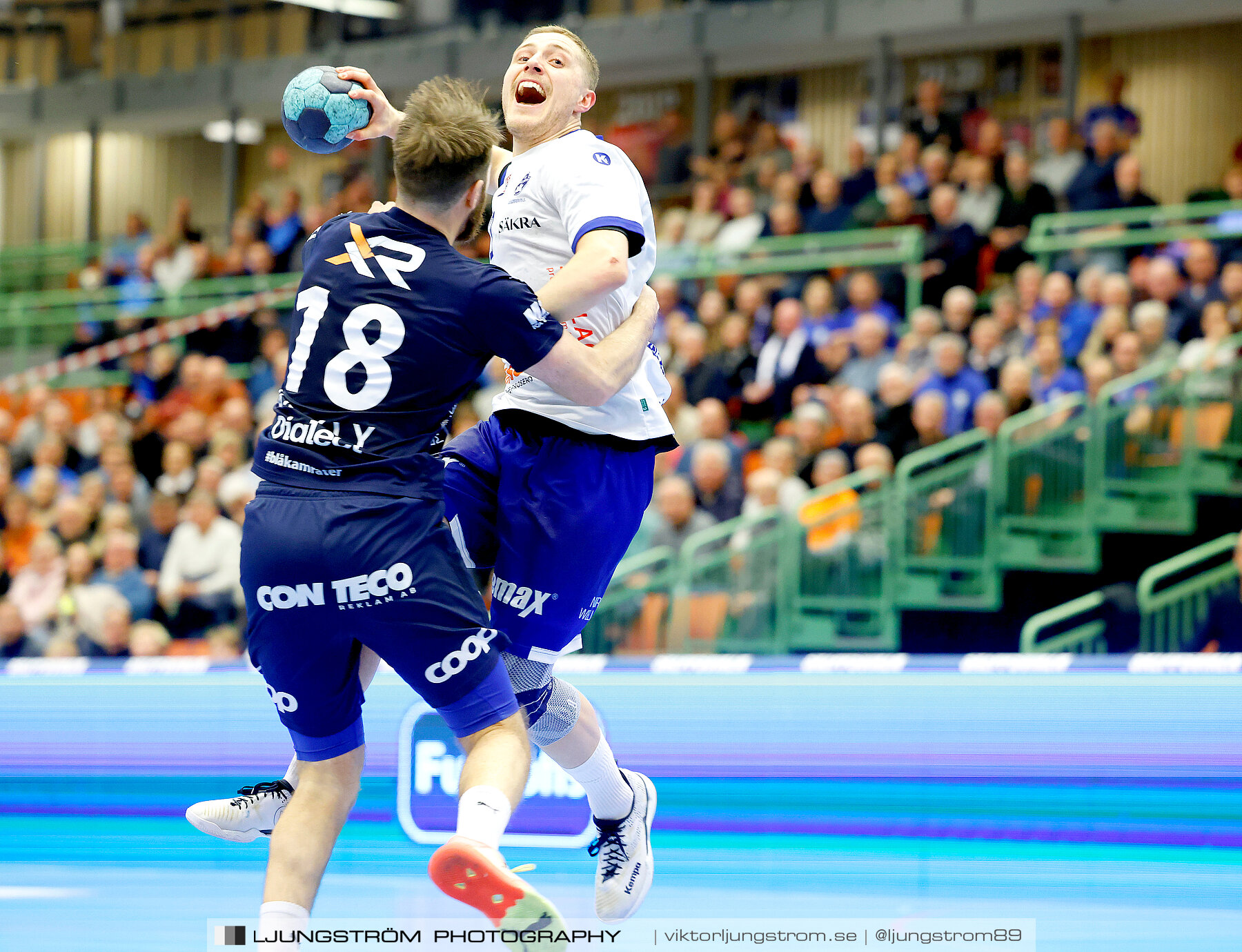 IFK Skövde HK-IF Hallby HK 34-28,herr,Arena Skövde,Skövde,Sverige,Handboll,,2023,321727