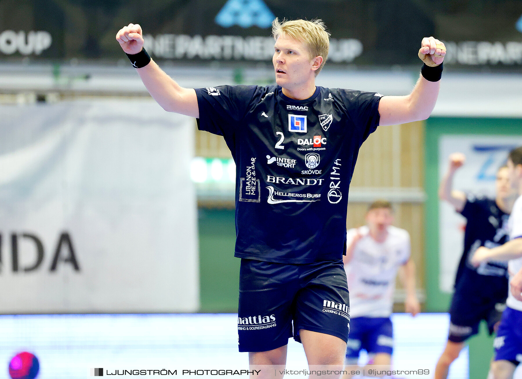 IFK Skövde HK-IF Hallby HK 34-28,herr,Arena Skövde,Skövde,Sverige,Handboll,,2023,321737