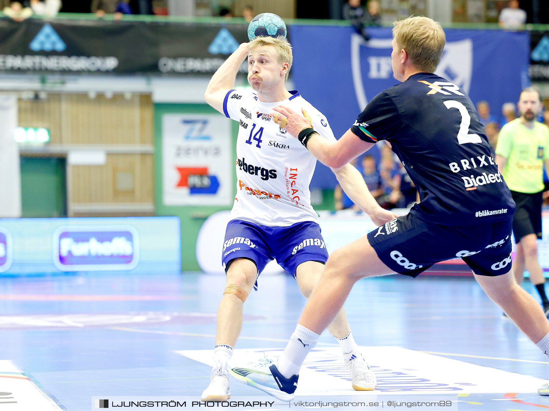 IFK Skövde HK-IF Hallby HK 34-28,herr,Arena Skövde,Skövde,Sverige,Handboll,,2023,321760