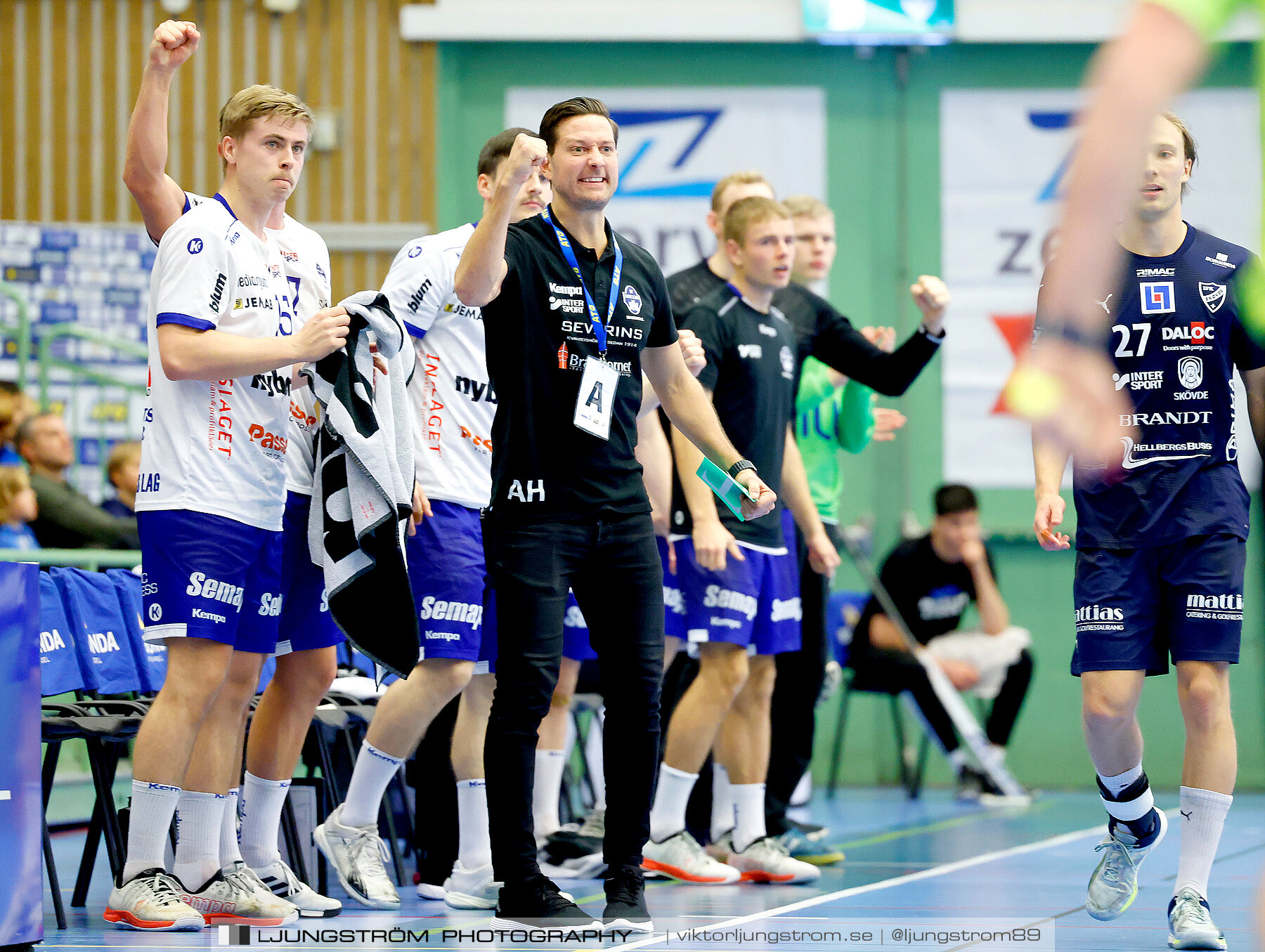 IFK Skövde HK-IF Hallby HK 34-28,herr,Arena Skövde,Skövde,Sverige,Handboll,,2023,321770