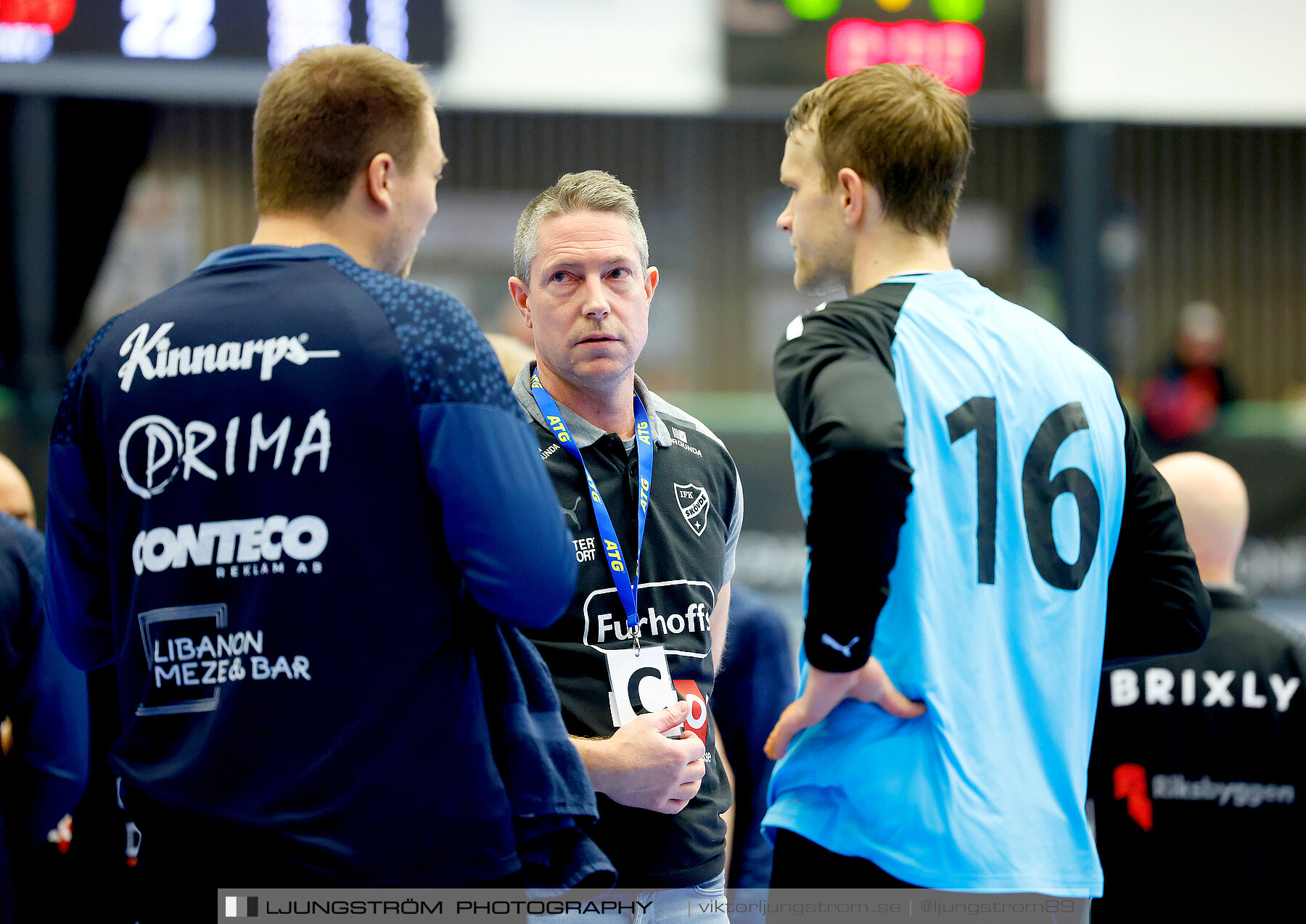 IFK Skövde HK-IF Hallby HK 34-28,herr,Arena Skövde,Skövde,Sverige,Handboll,,2023,321811