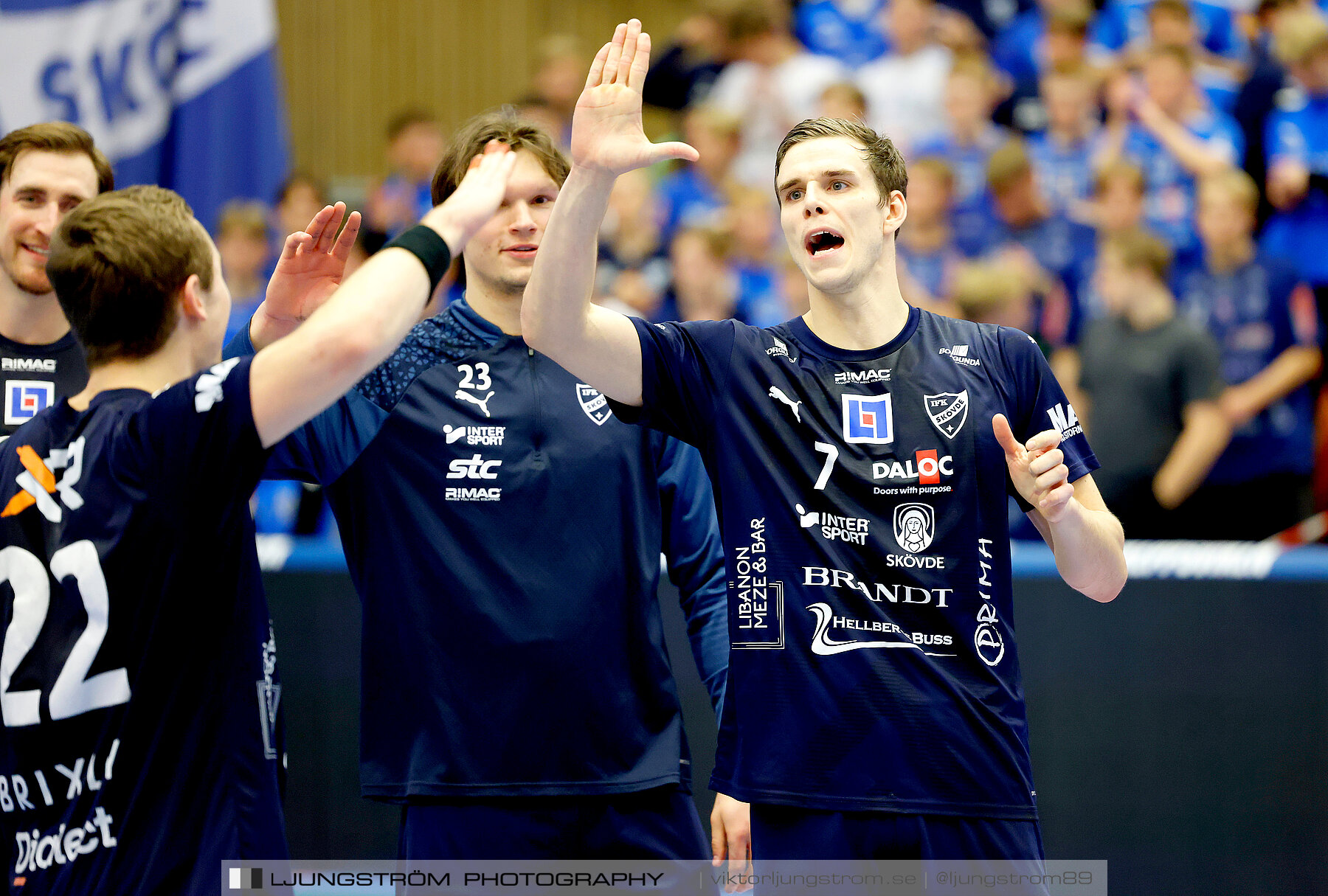 IFK Skövde HK-IF Hallby HK 34-28,herr,Arena Skövde,Skövde,Sverige,Handboll,,2023,321909