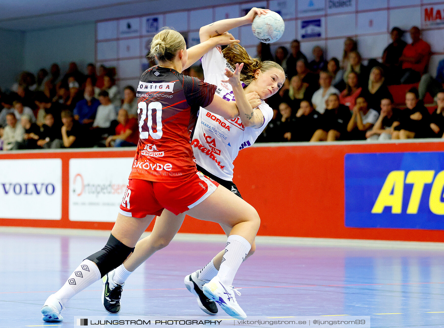 Annliz Cup Superelit Skövde HF-Skara HF 27-22,dam,Skövde Idrottshall,Skövde,Sverige,Handboll,,2023,323033