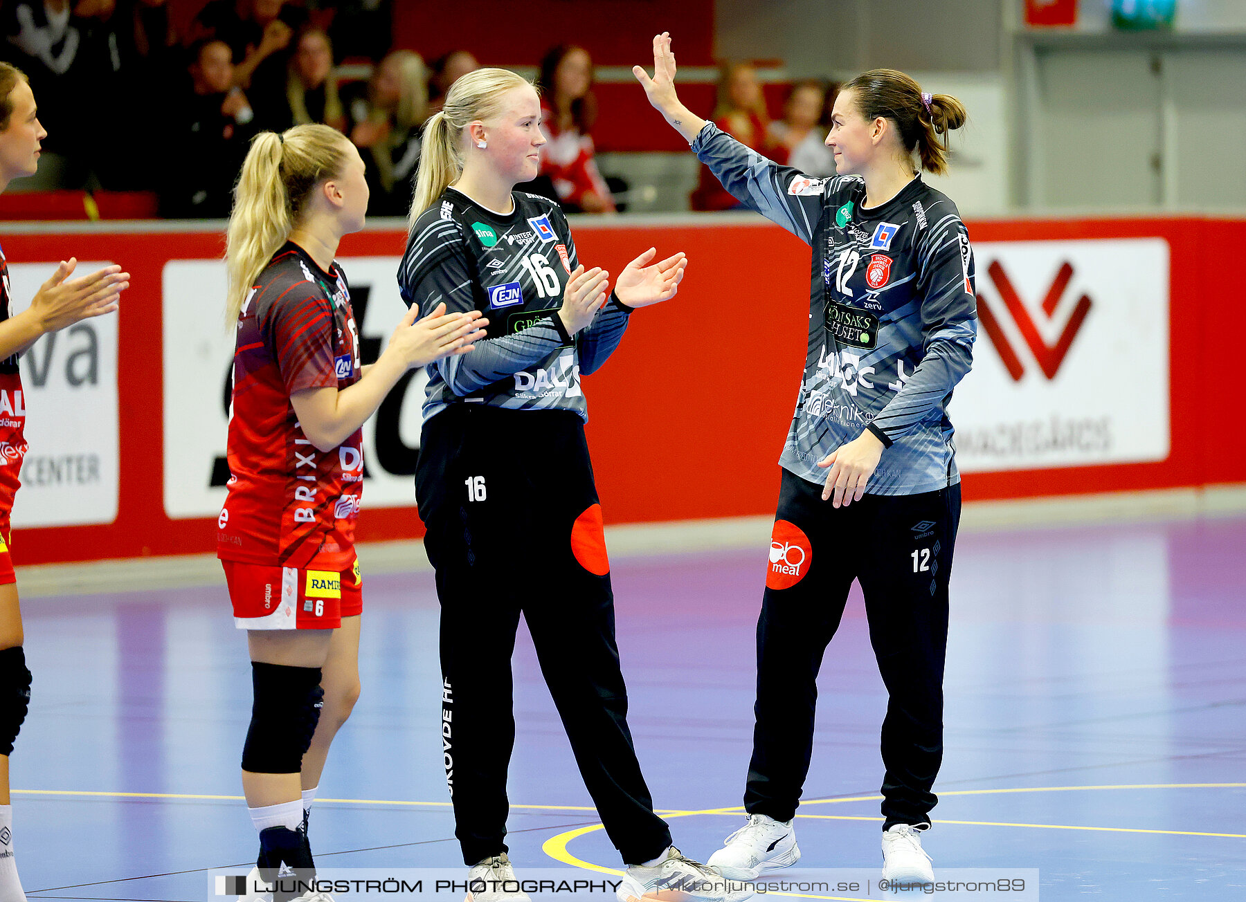 Annliz Cup Superelit Fredrikstad BK-Skövde HF 23-23,dam,Skövde Idrottshall,Skövde,Sverige,Handboll,,2023,323163