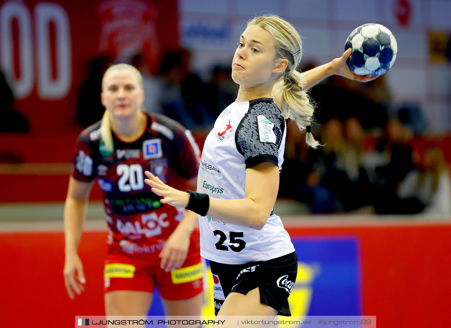 Annliz Cup Superelit Fredrikstad BK-Skövde HF 23-23,dam,Skövde Idrottshall,Skövde,Sverige,Handboll,,2023,323196