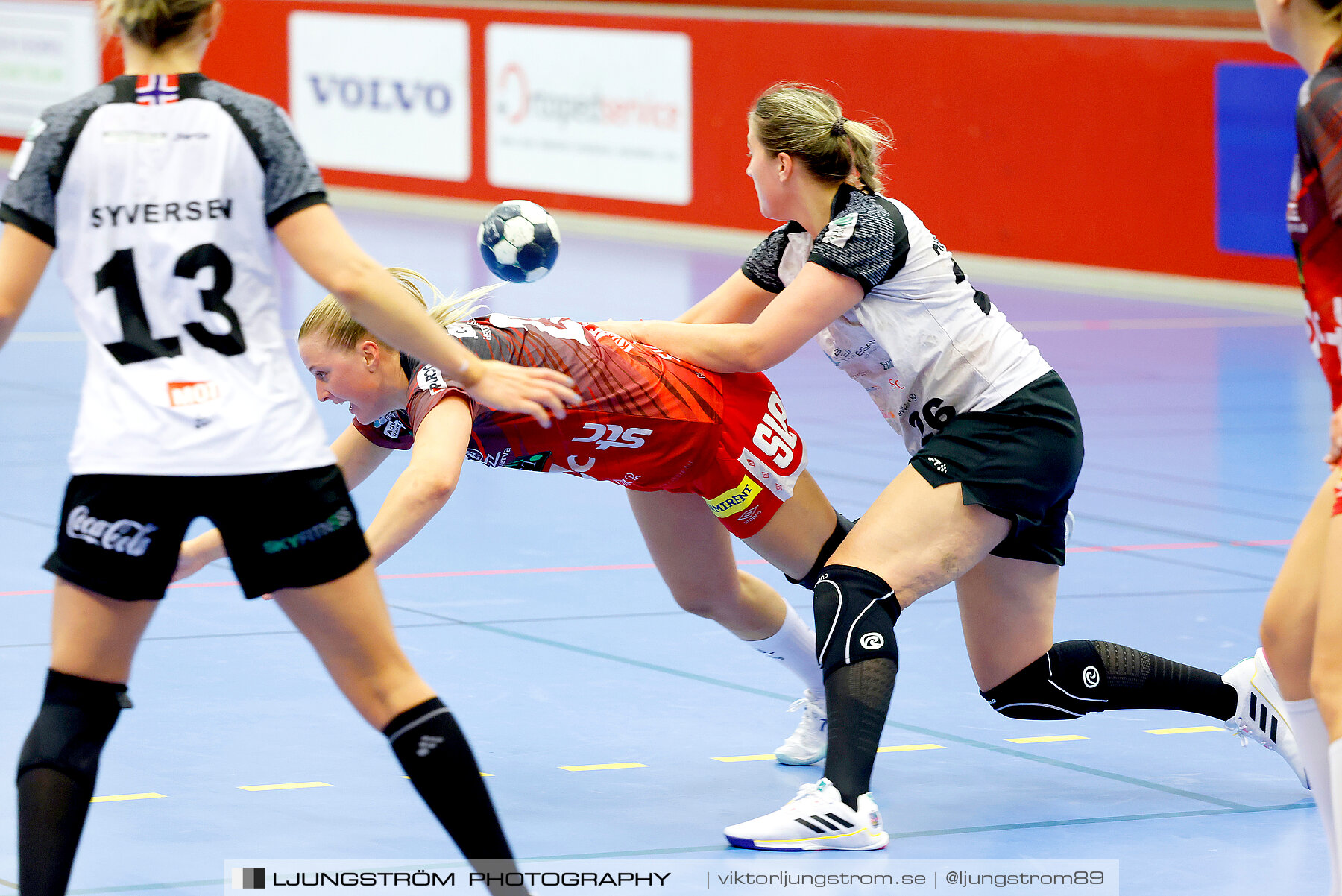 Annliz Cup Superelit Fredrikstad BK-Skövde HF 23-23,dam,Skövde Idrottshall,Skövde,Sverige,Handboll,,2023,323237