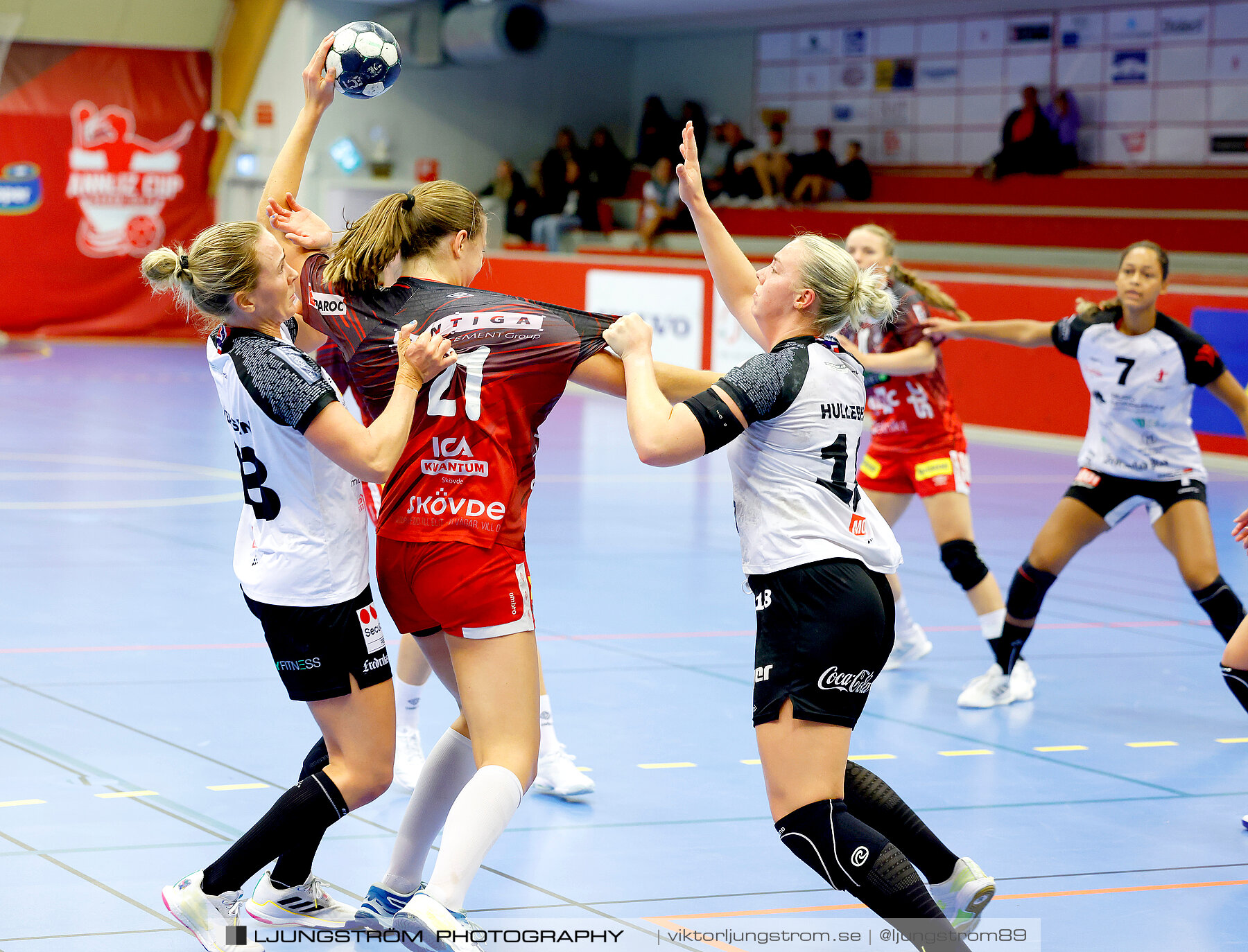 Annliz Cup Superelit Fredrikstad BK-Skövde HF 23-23,dam,Skövde Idrottshall,Skövde,Sverige,Handboll,,2023,323244