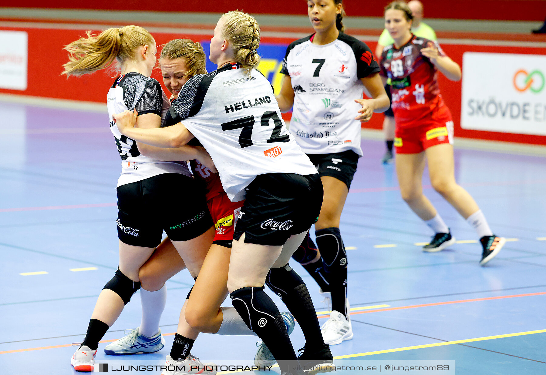 Annliz Cup Superelit Fredrikstad BK-Skövde HF 23-23,dam,Skövde Idrottshall,Skövde,Sverige,Handboll,,2023,323256