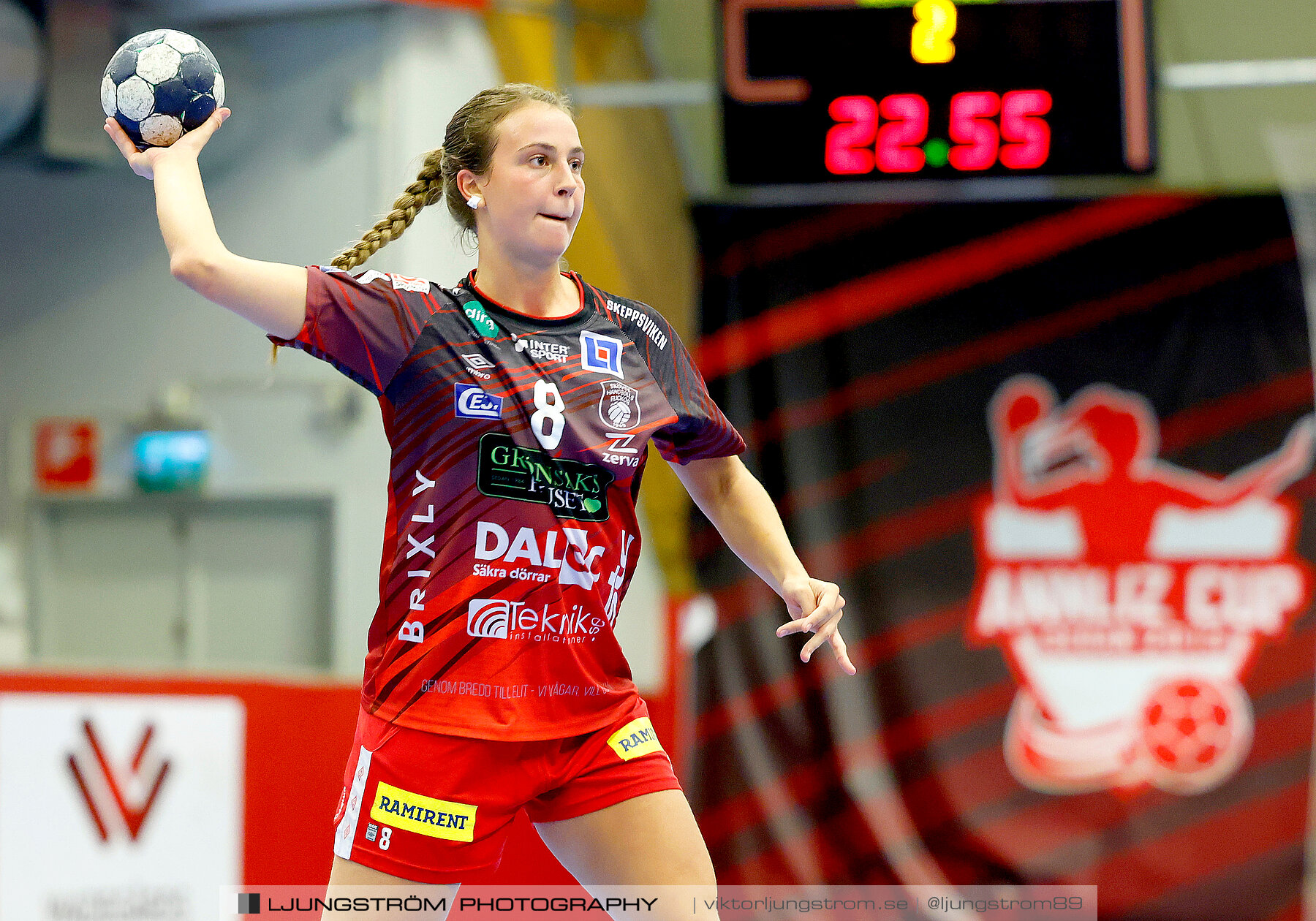 Annliz Cup Superelit Fredrikstad BK-Skövde HF 23-23,dam,Skövde Idrottshall,Skövde,Sverige,Handboll,,2023,323337