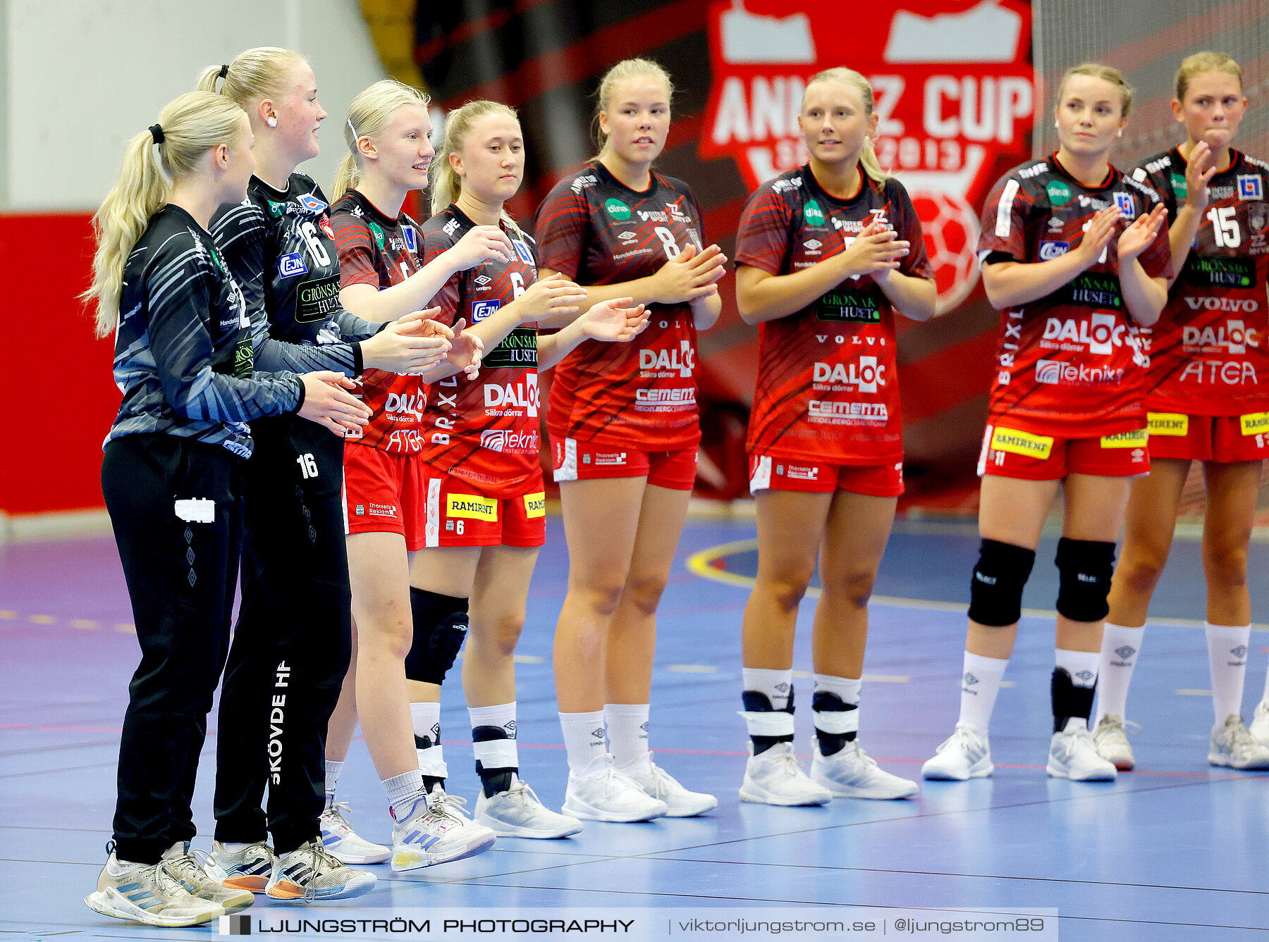 Annliz Cup Superelit Hellerup IK-Skövde HF 17-30,dam,Skövde Idrottshall,Skövde,Sverige,Handboll,,2023,323497