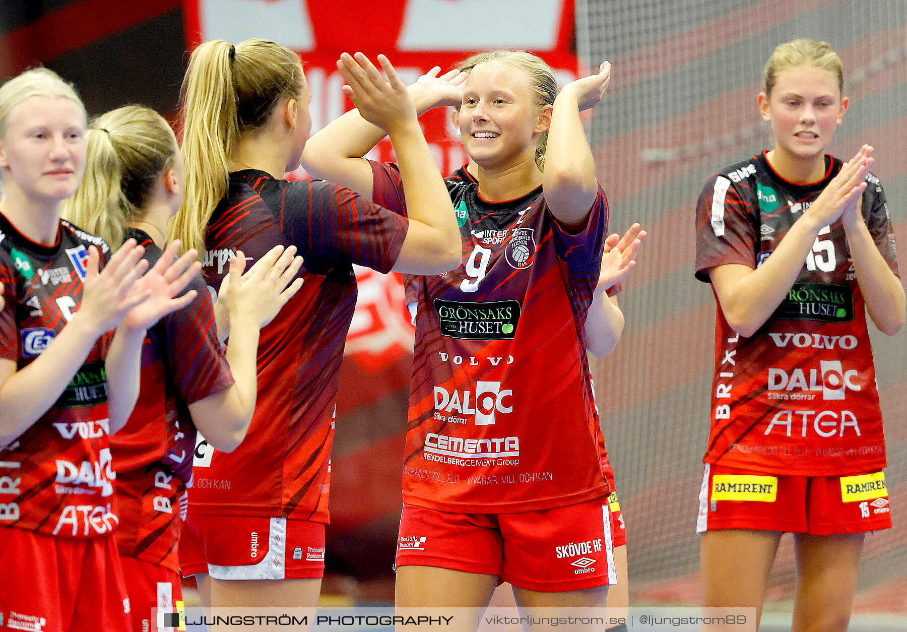 Annliz Cup Superelit Hellerup IK-Skövde HF 17-30,dam,Skövde Idrottshall,Skövde,Sverige,Handboll,,2023,323502