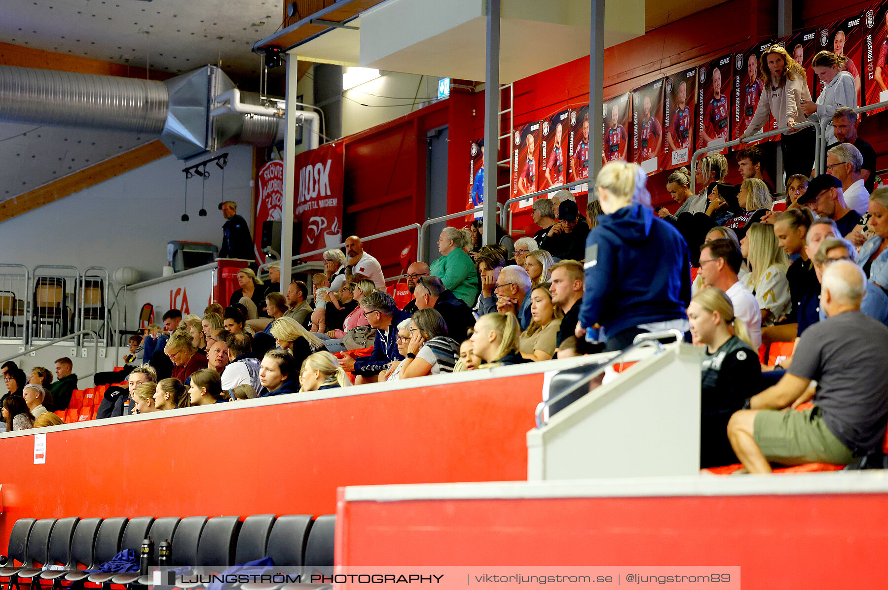 Annliz Cup Superelit Hellerup IK-Skövde HF 17-30,dam,Skövde Idrottshall,Skövde,Sverige,Handboll,,2023,324015