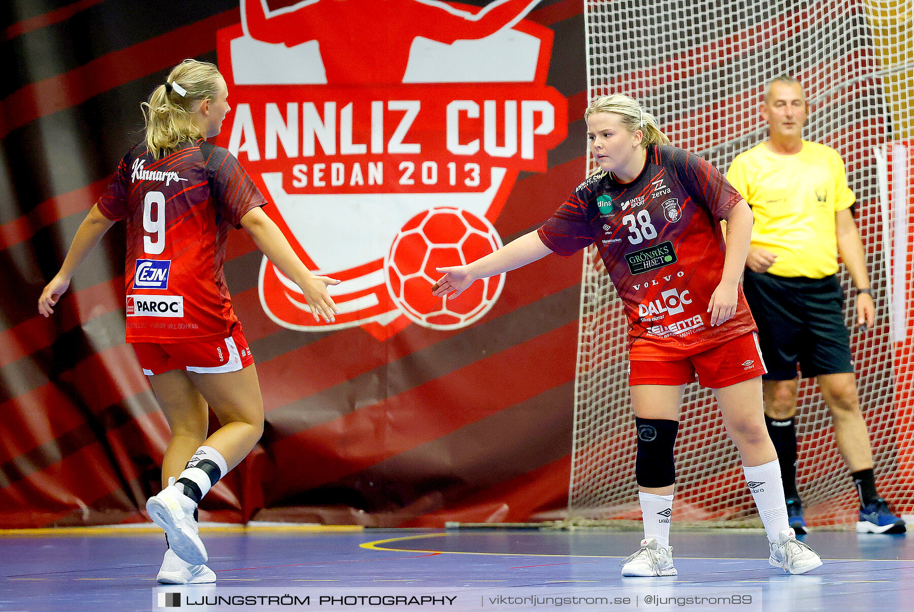 Annliz Cup Superelit Hellerup IK-Skövde HF 17-30,dam,Skövde Idrottshall,Skövde,Sverige,Handboll,,2023,324047